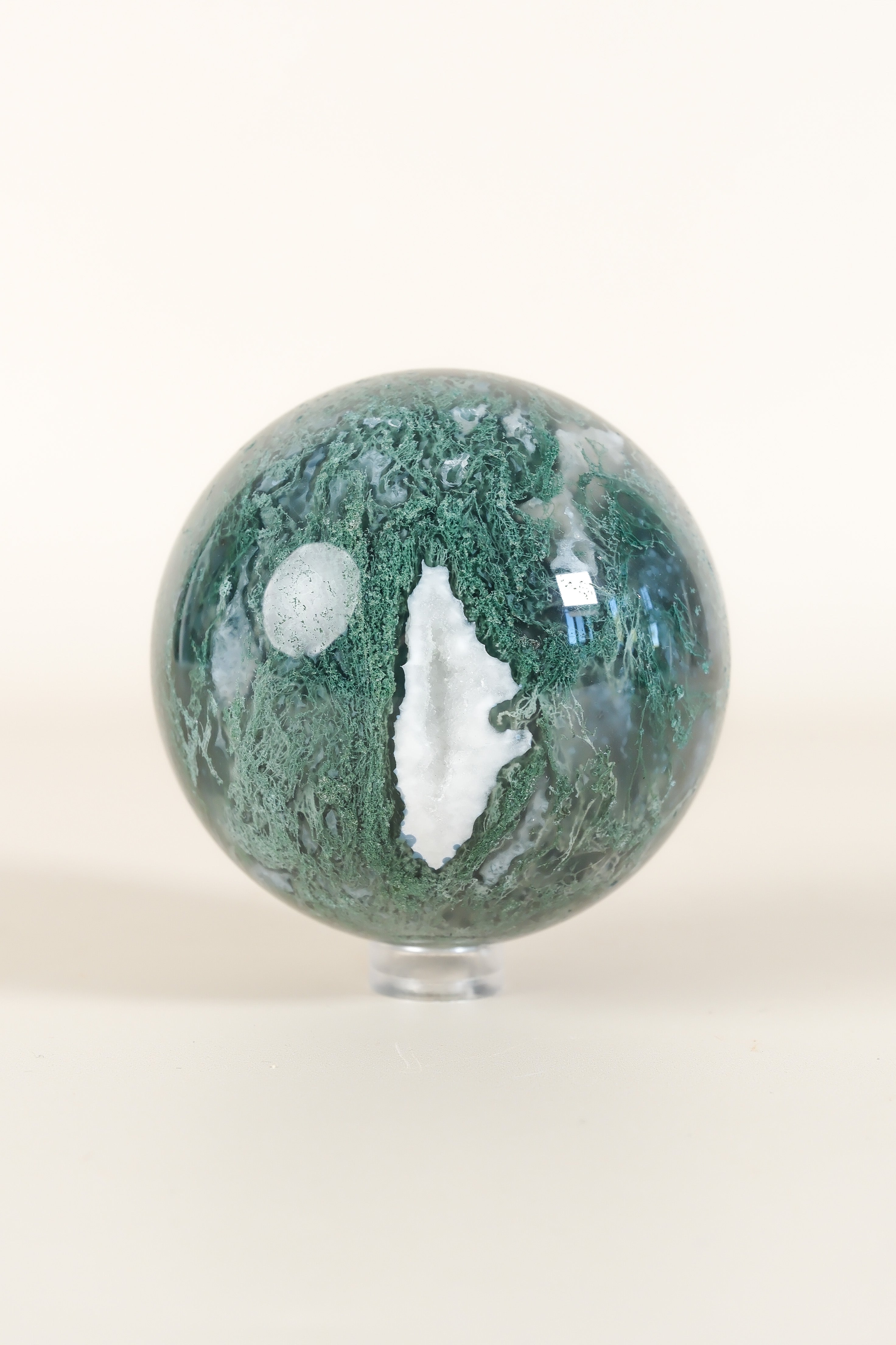 Moss Agate Sphere