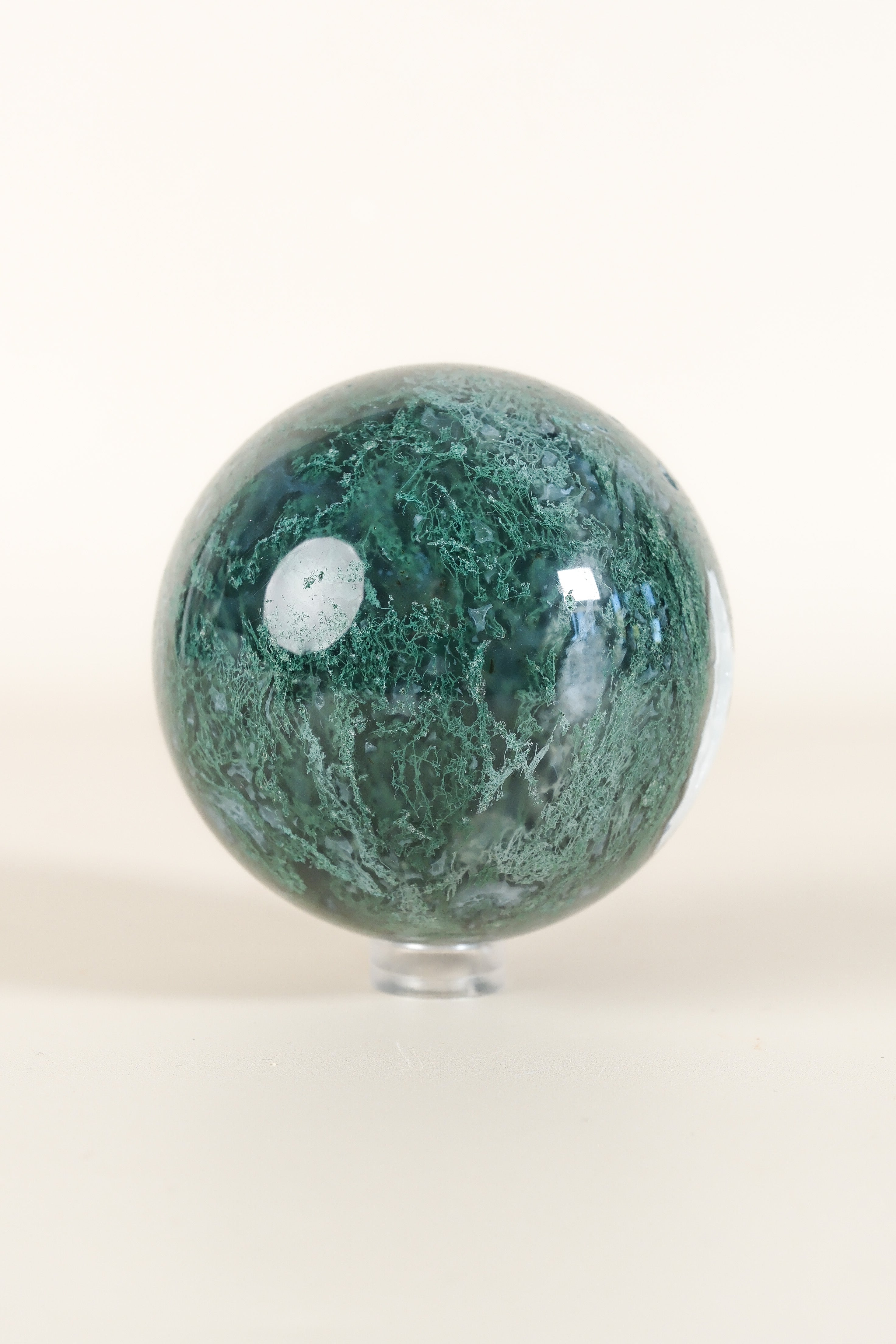 Moss Agate Sphere