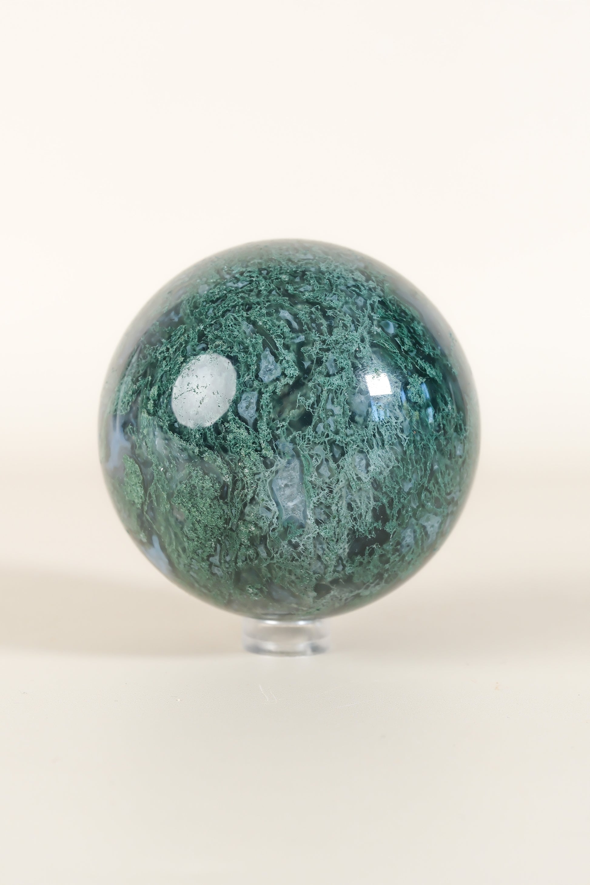 Moss Agate Sphere