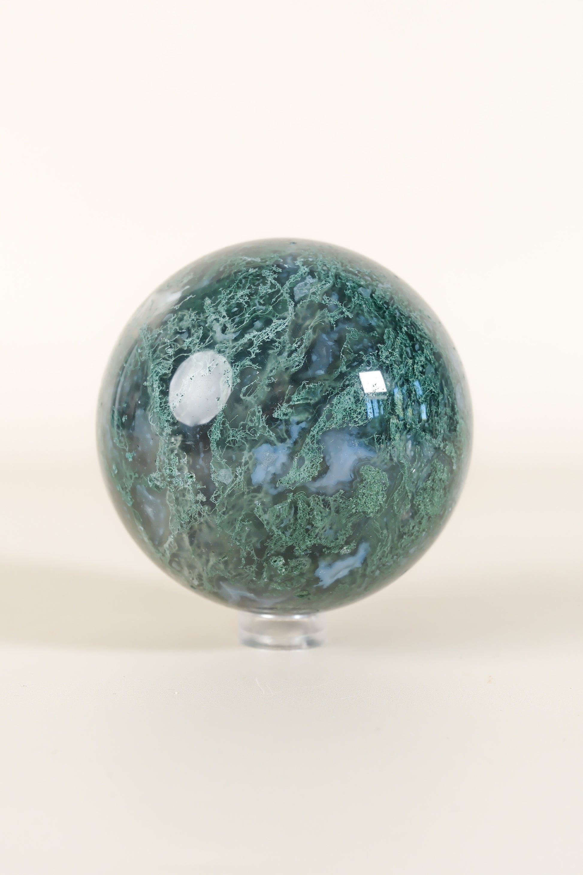 Moss Agate Sphere