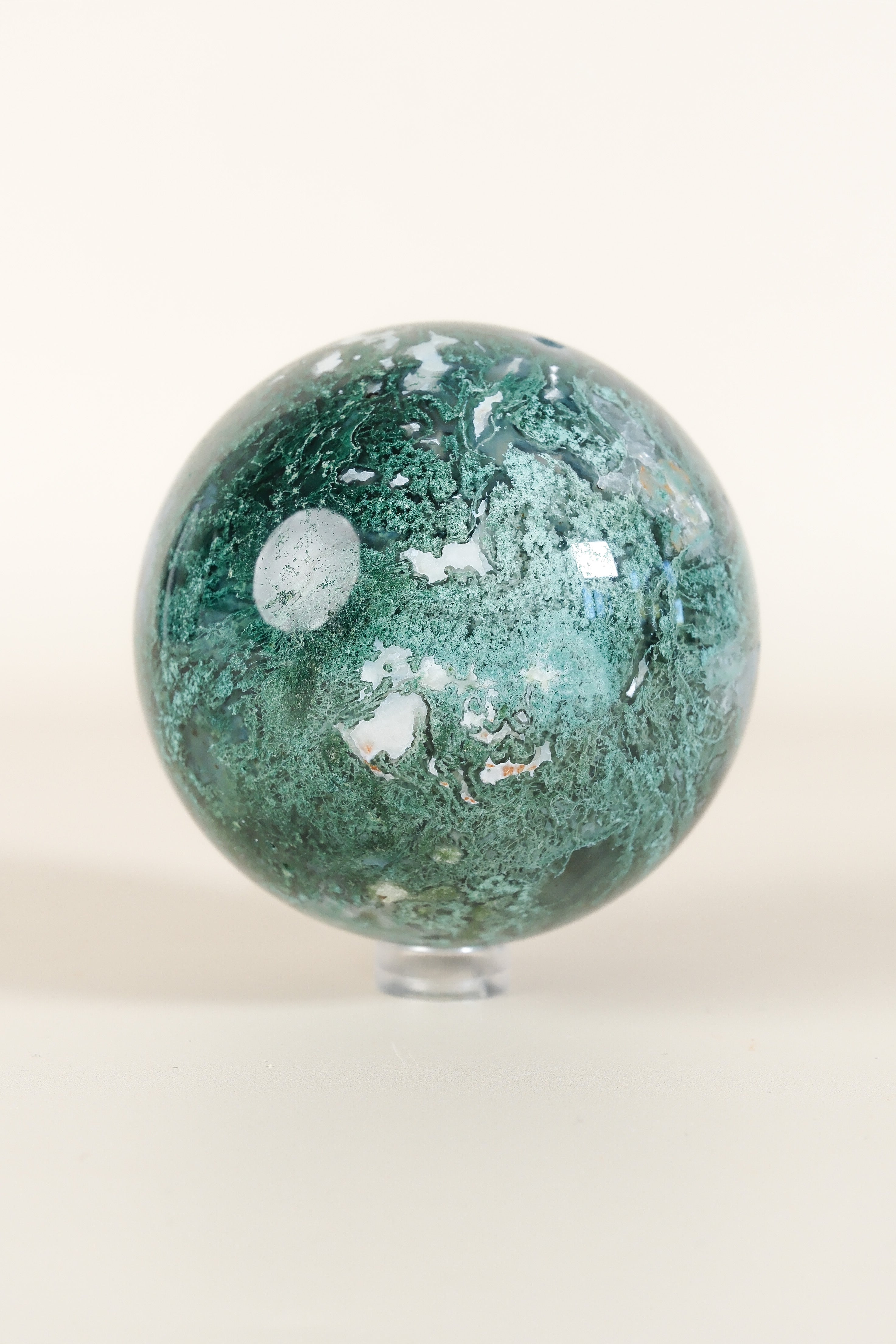 Moss Agate Sphere