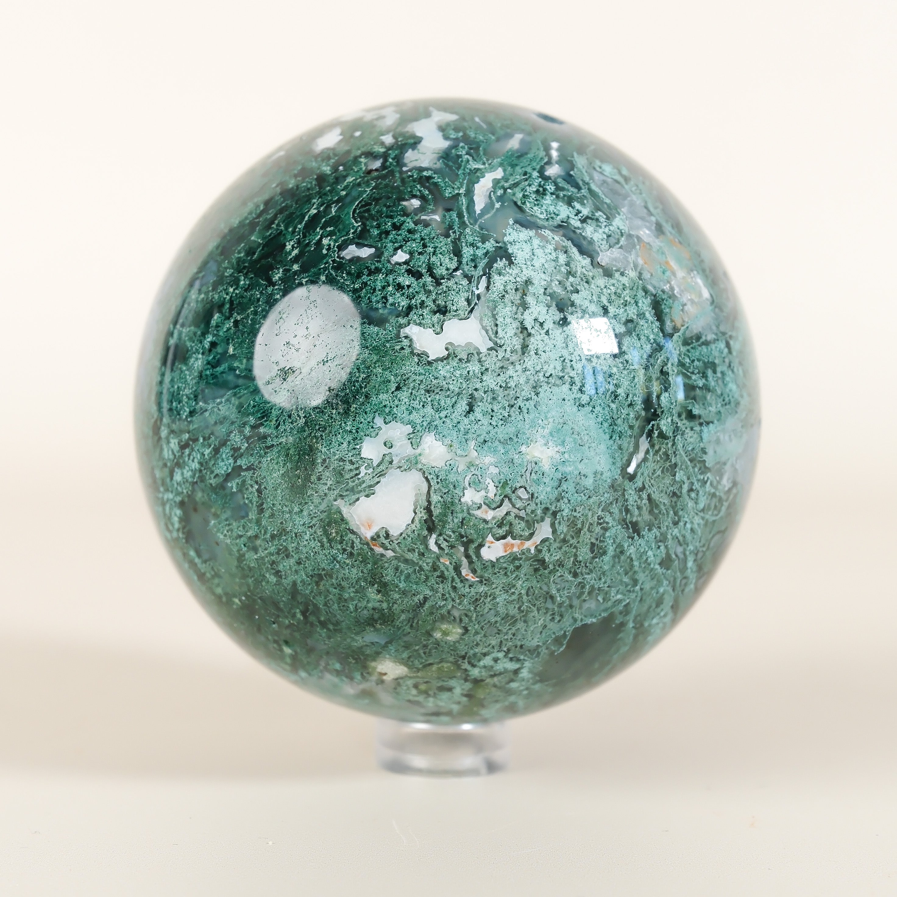 Moss Agate Sphere