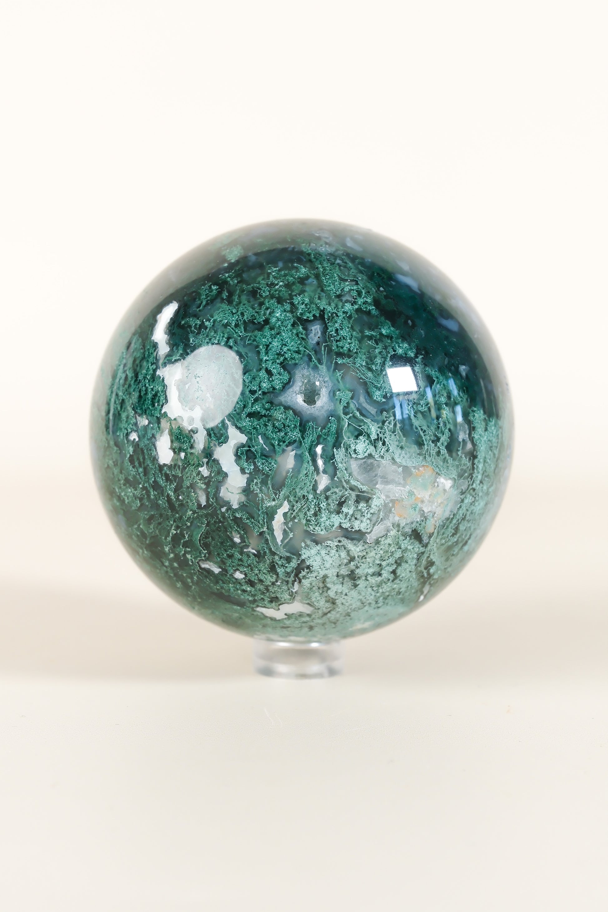 Moss Agate Sphere