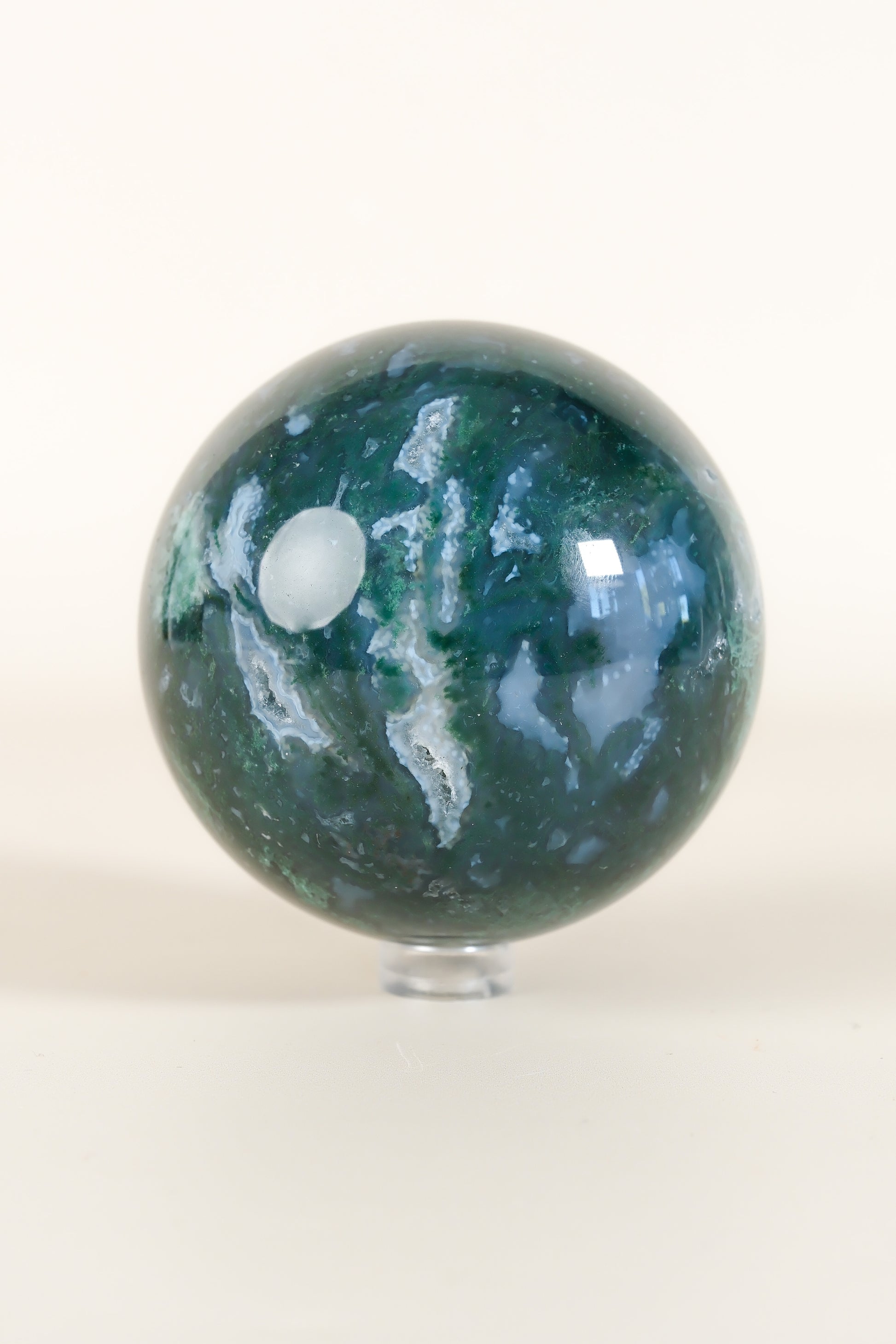 Moss Agate Sphere