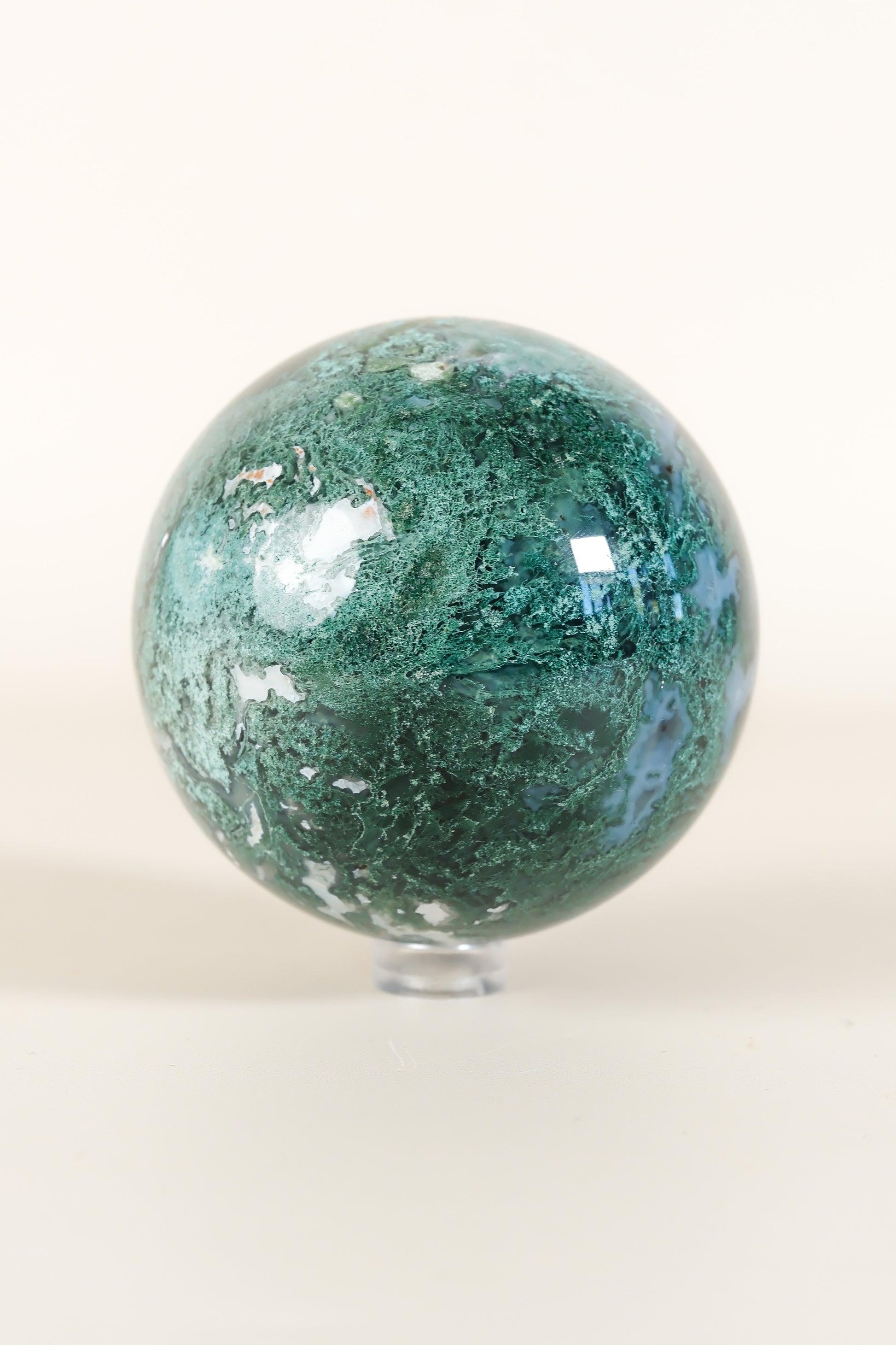 Moss Agate Sphere