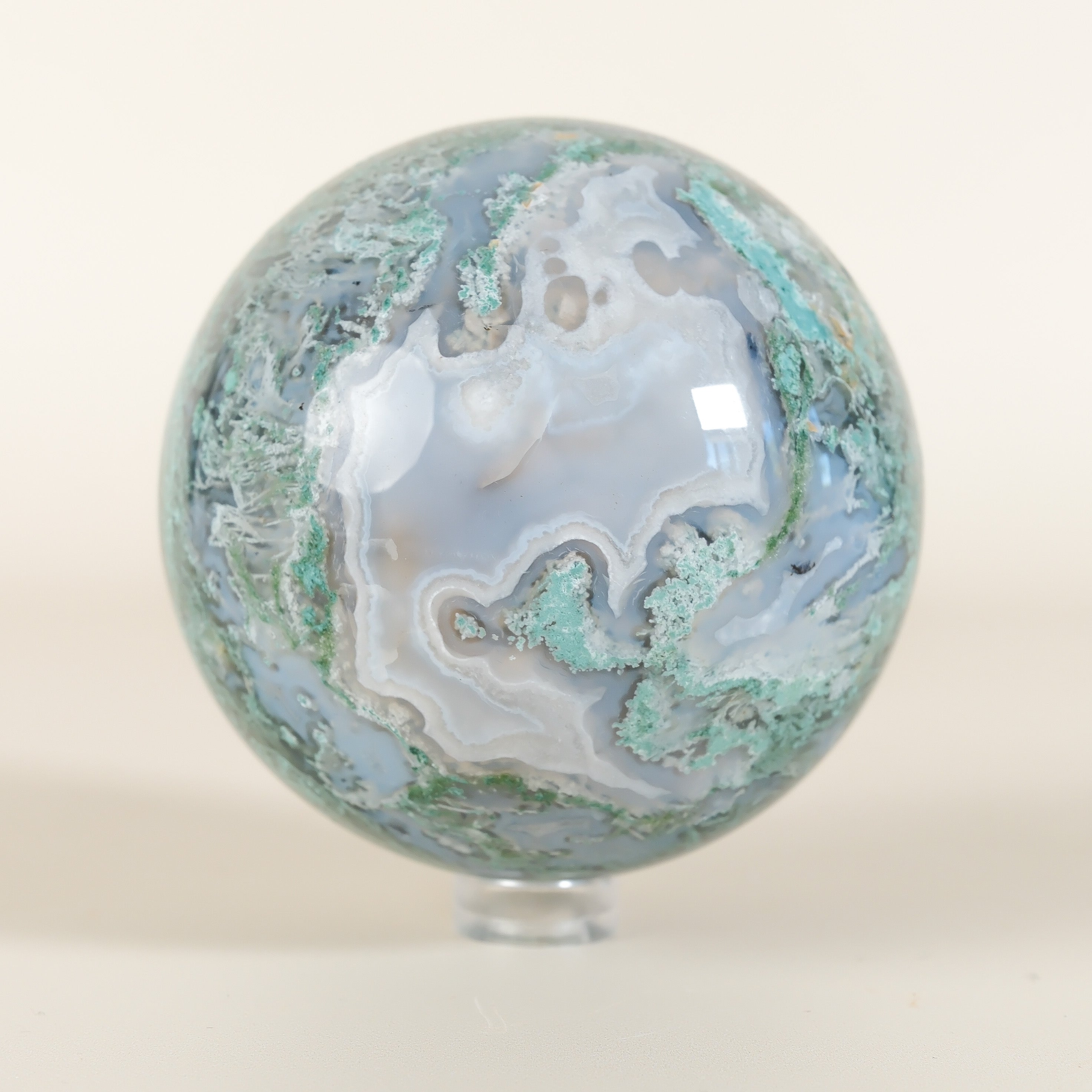 Moss Agate Sphere