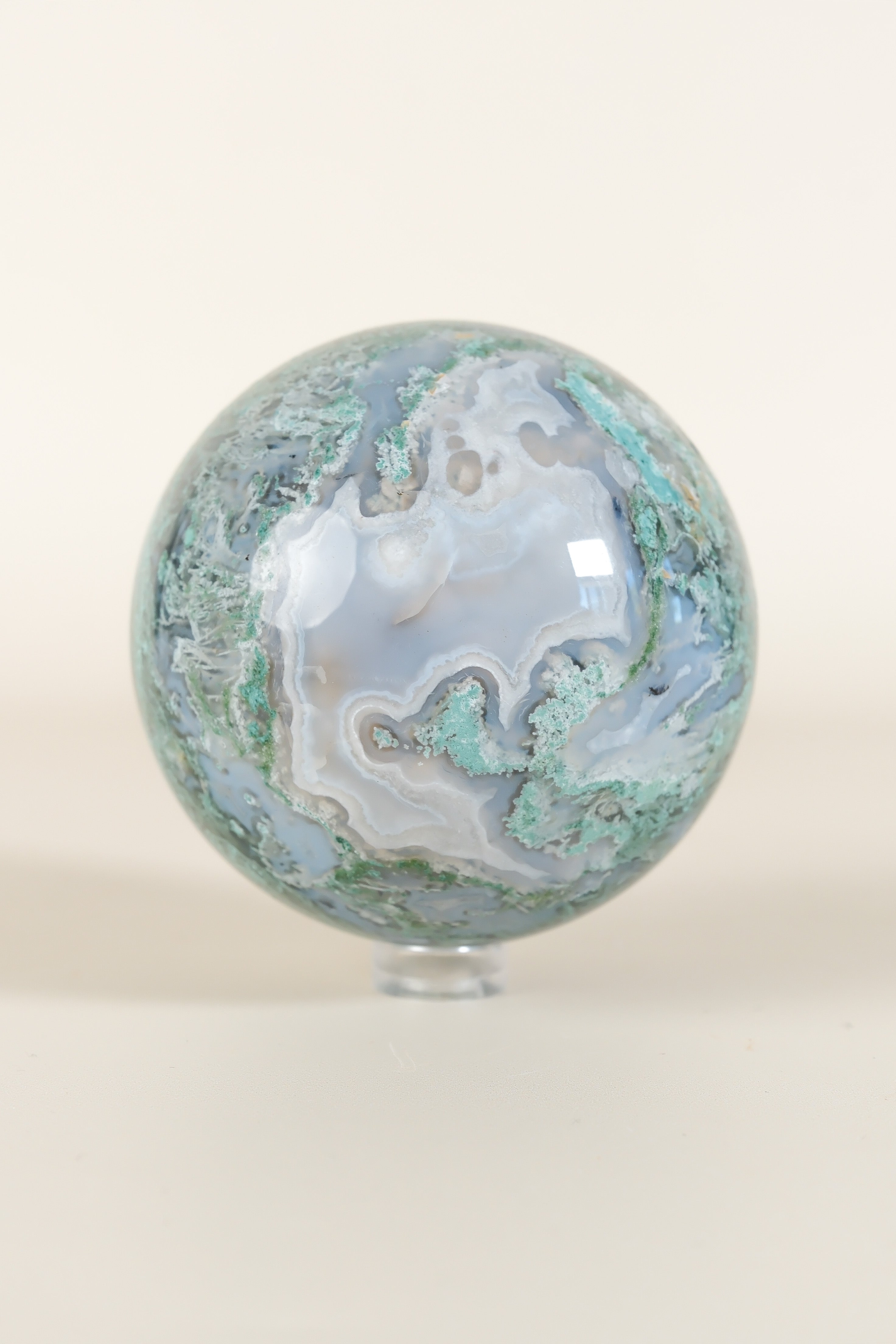 Moss Agate Sphere