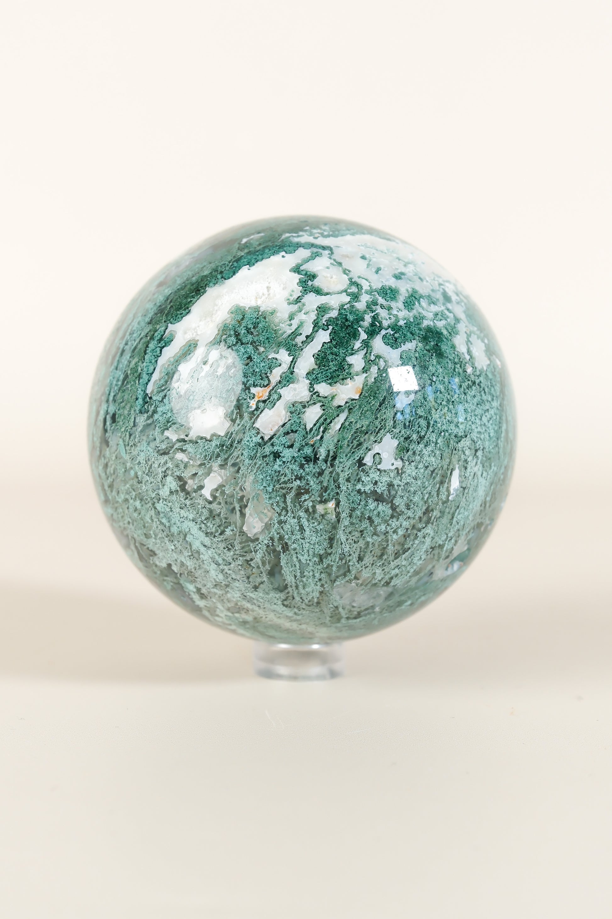 Moss Agate Sphere