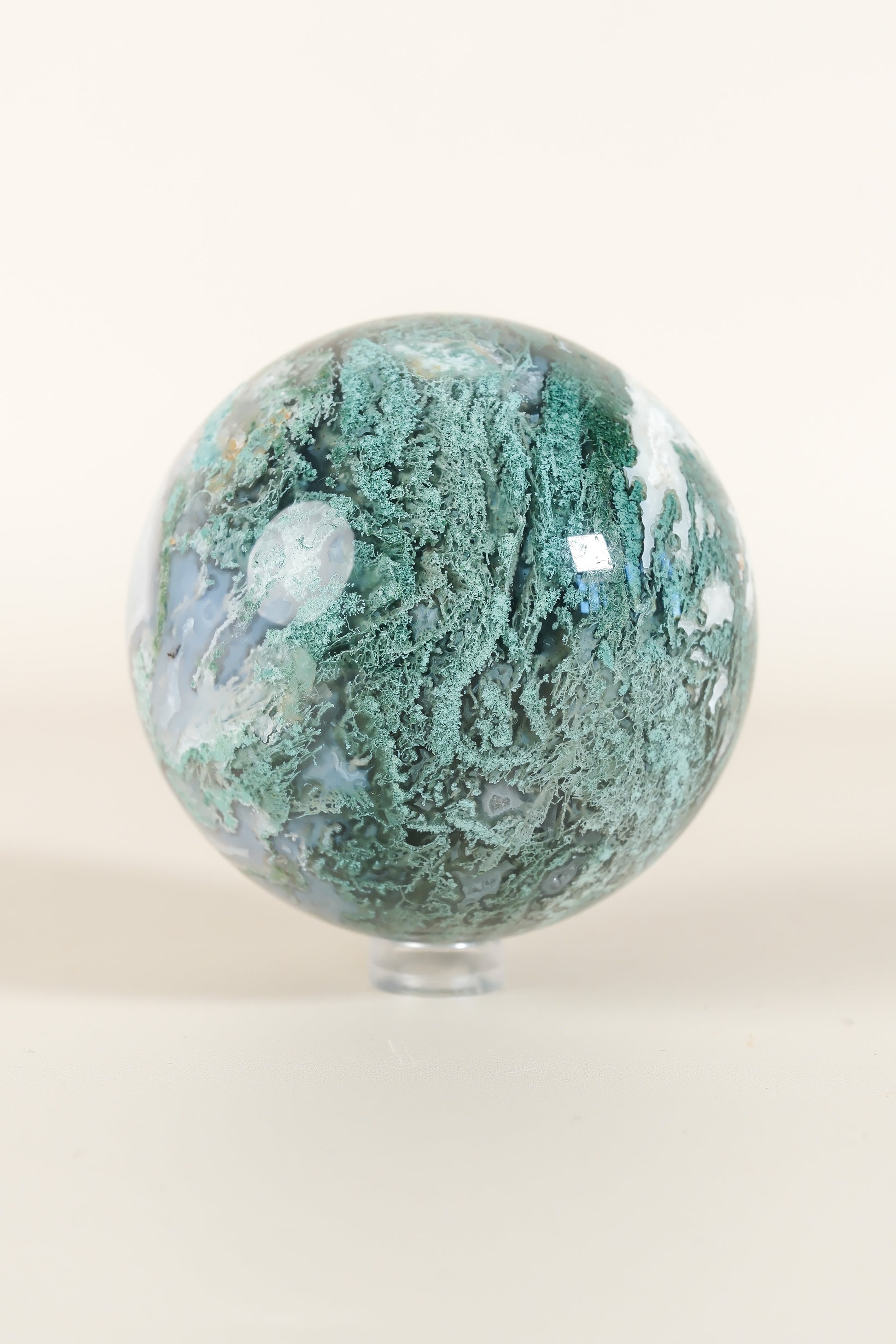Moss Agate Sphere
