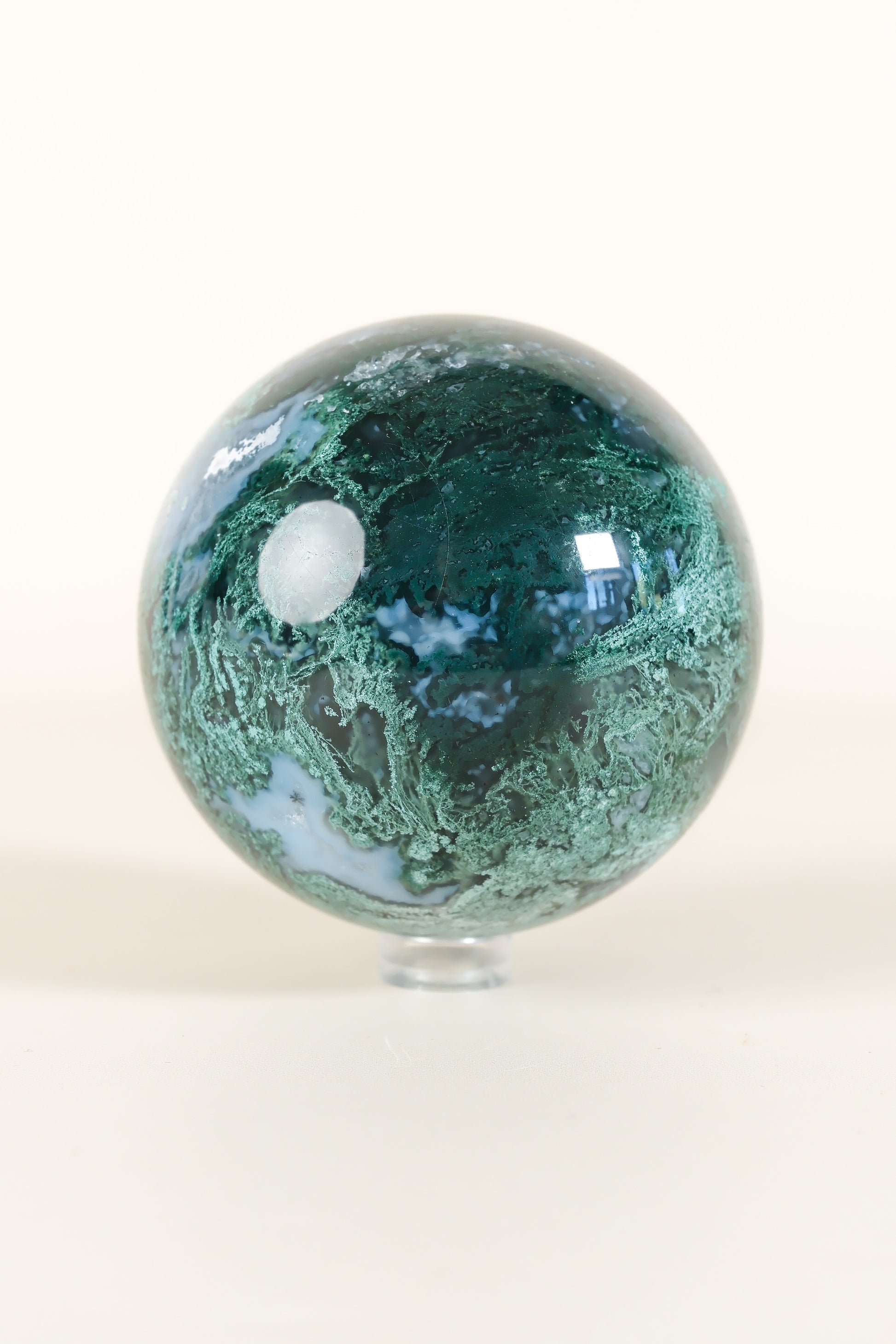 Moss Agate Sphere