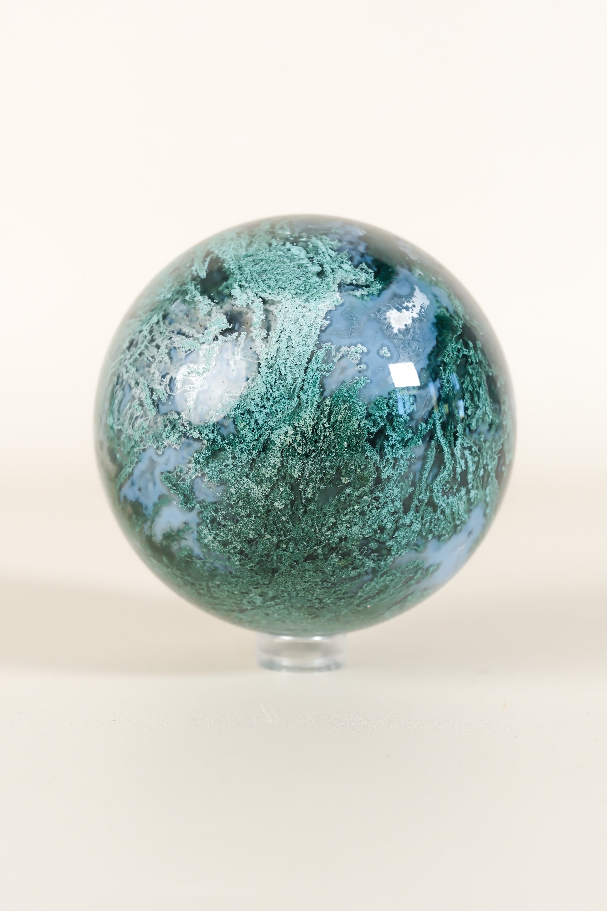 Moss Agate Sphere