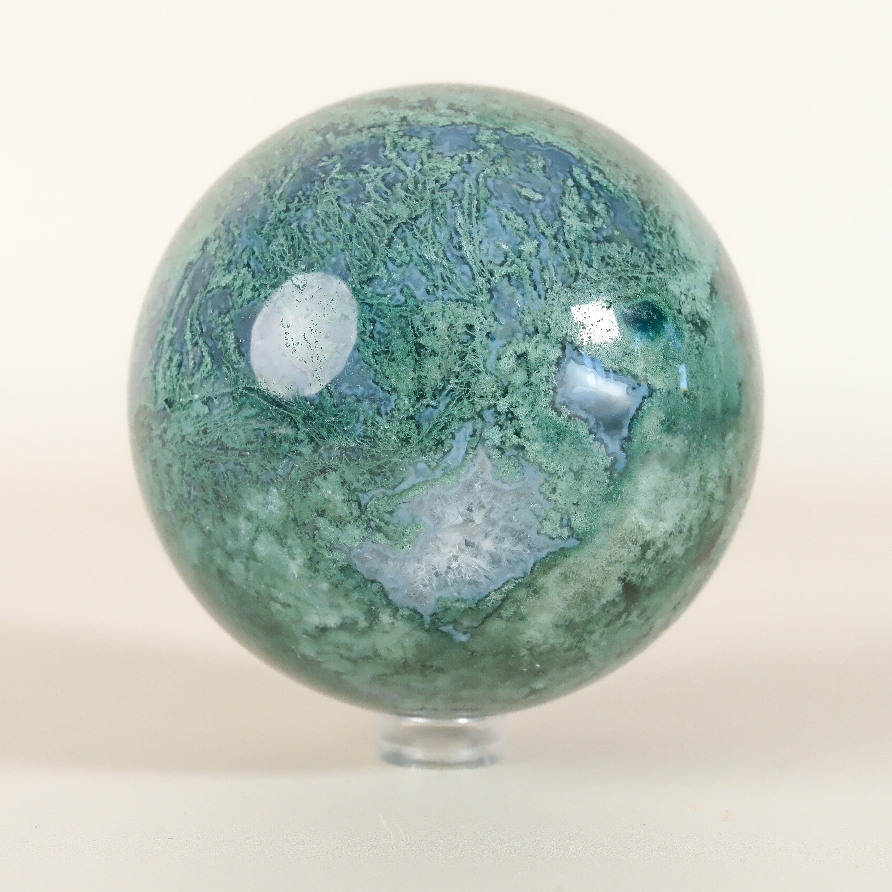 Moss Agate Sphere