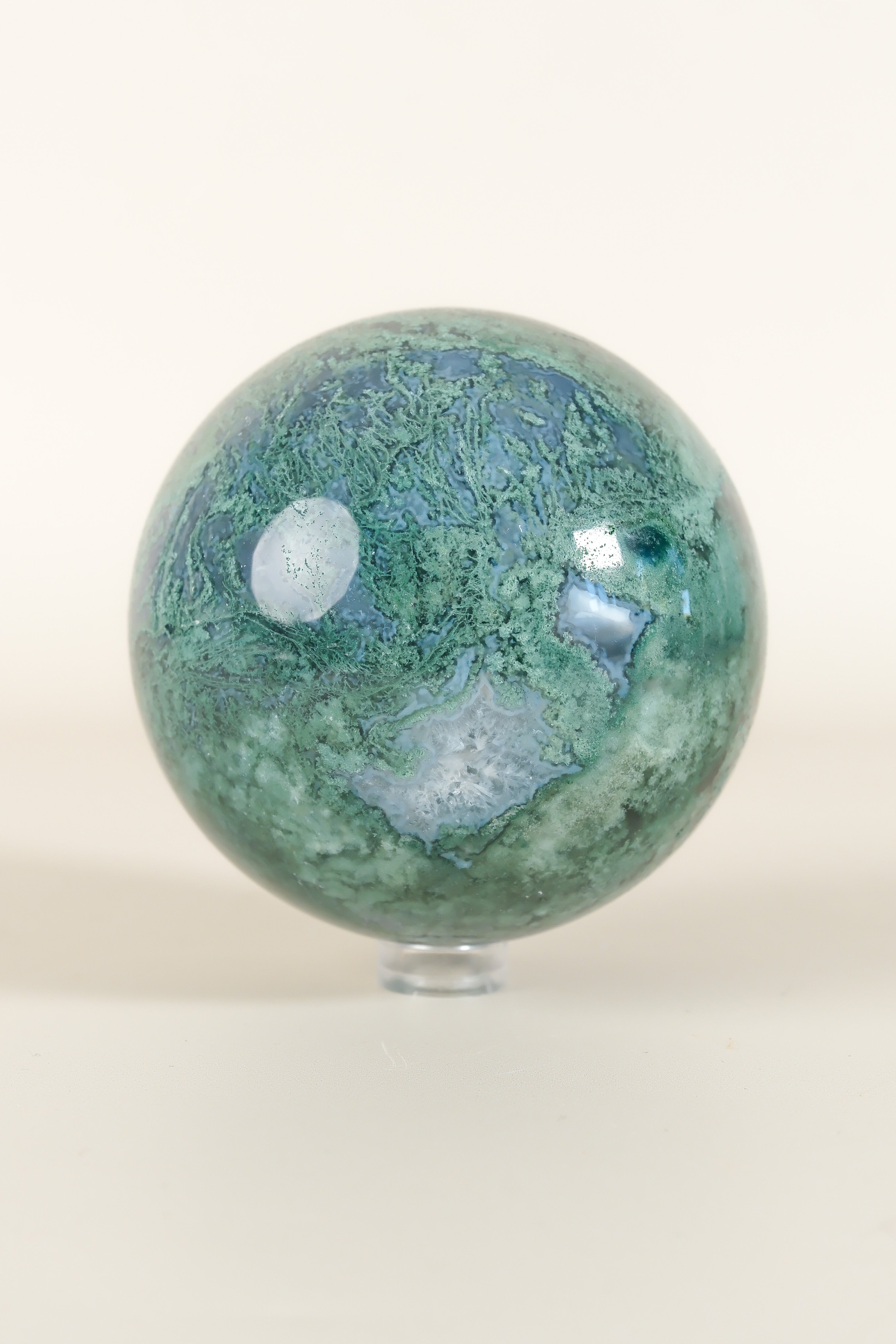Moss Agate Sphere