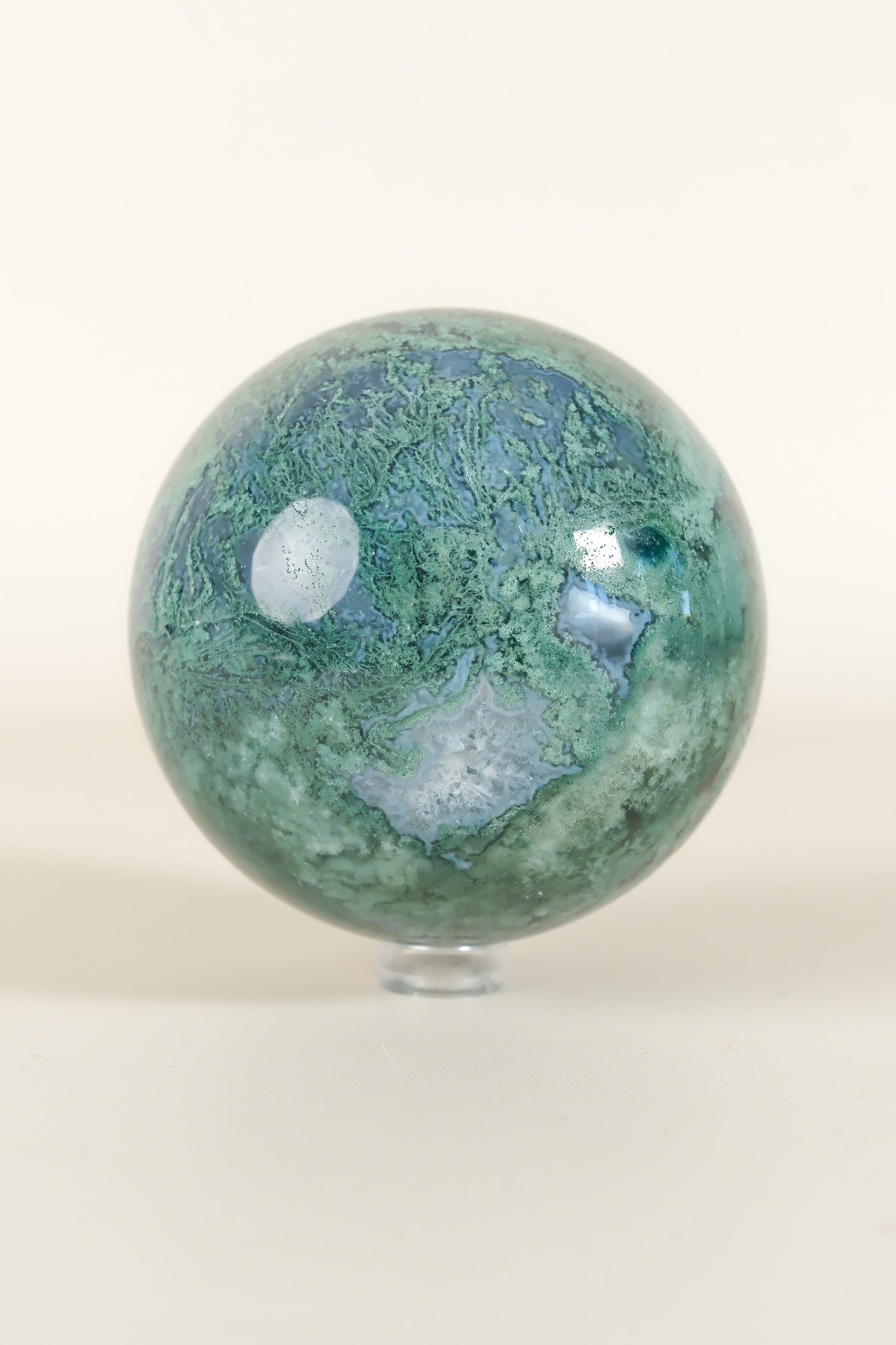 Moss Agate Sphere