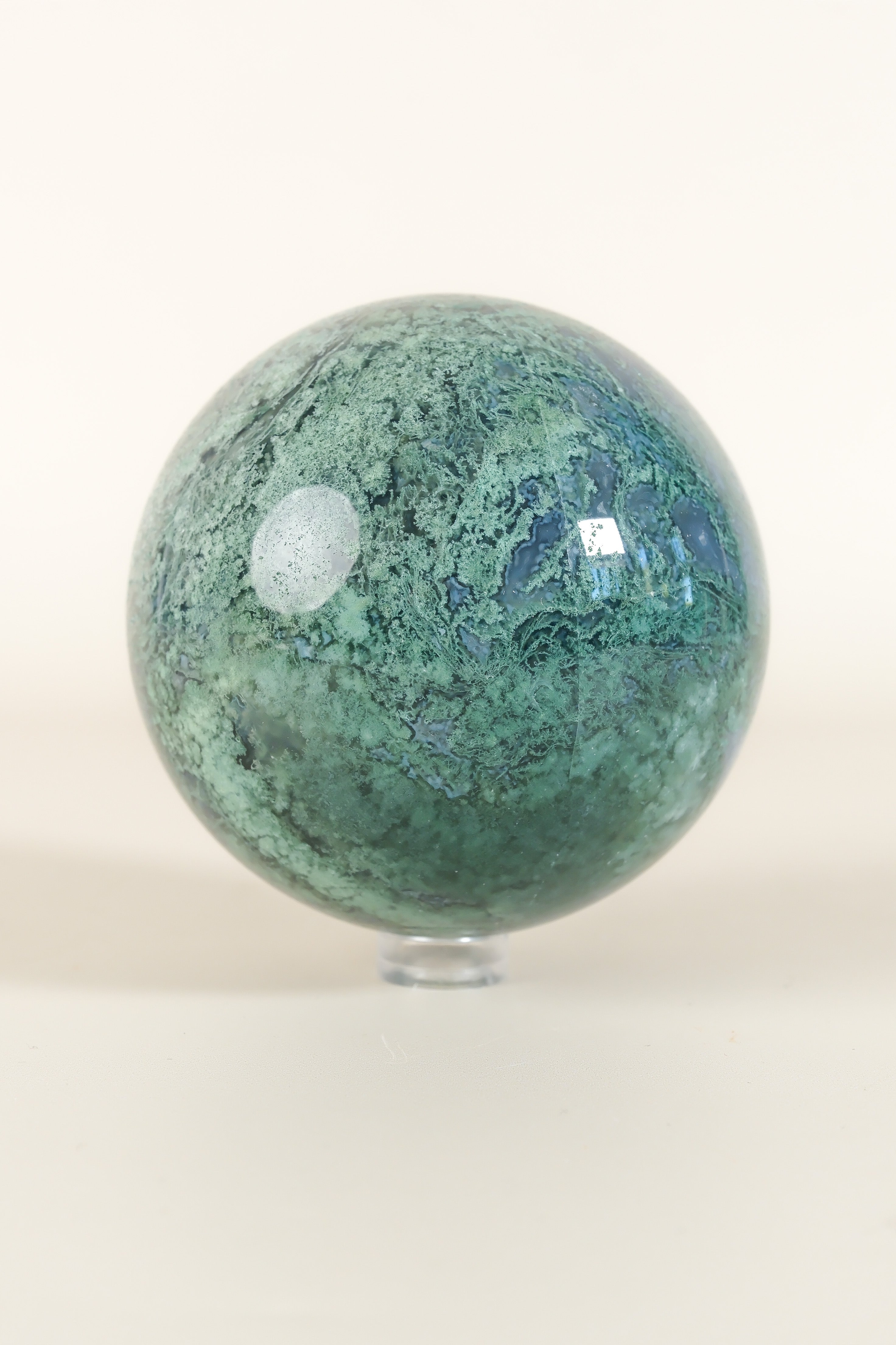 Moss Agate Sphere