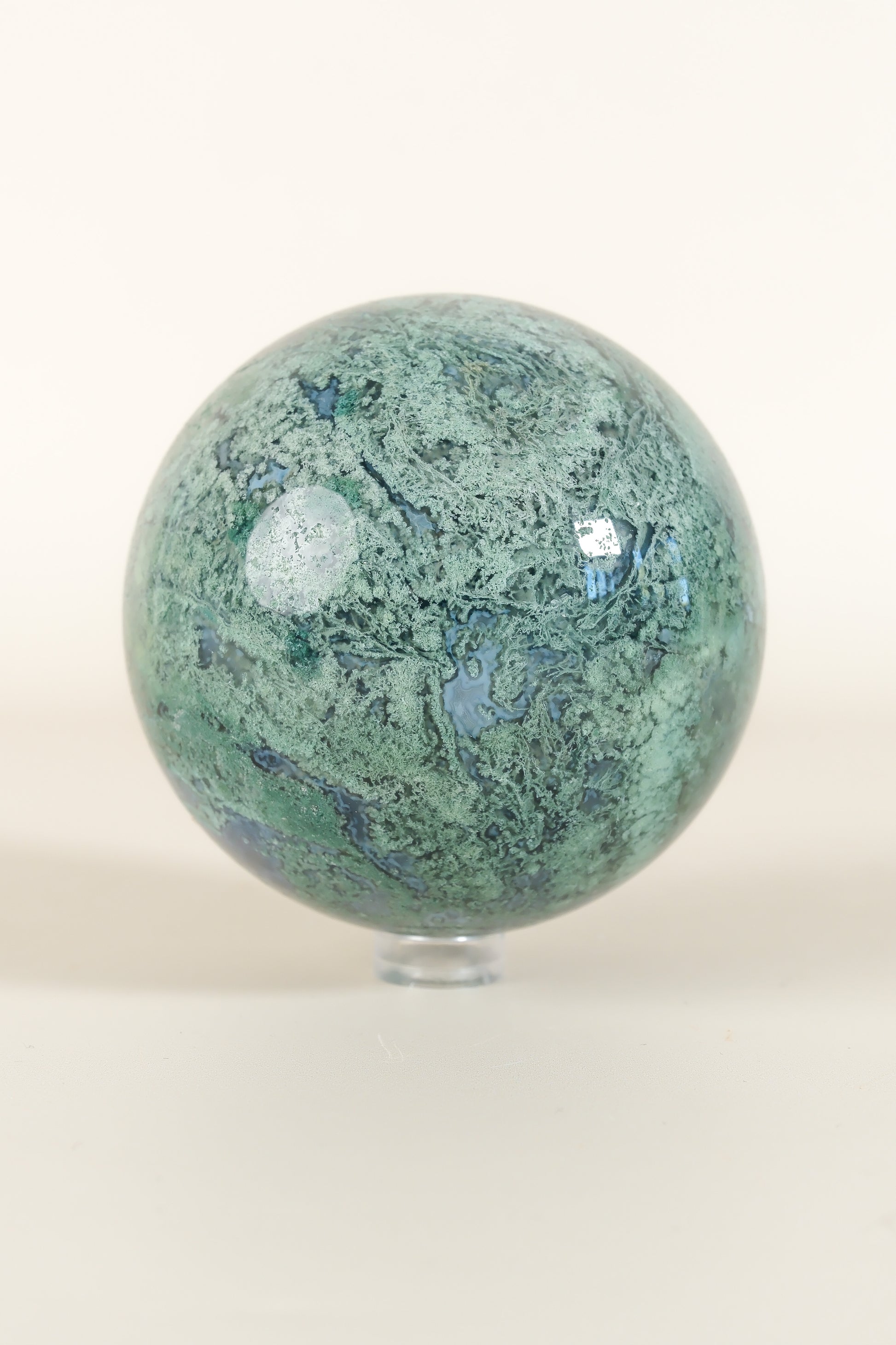 Moss Agate Sphere