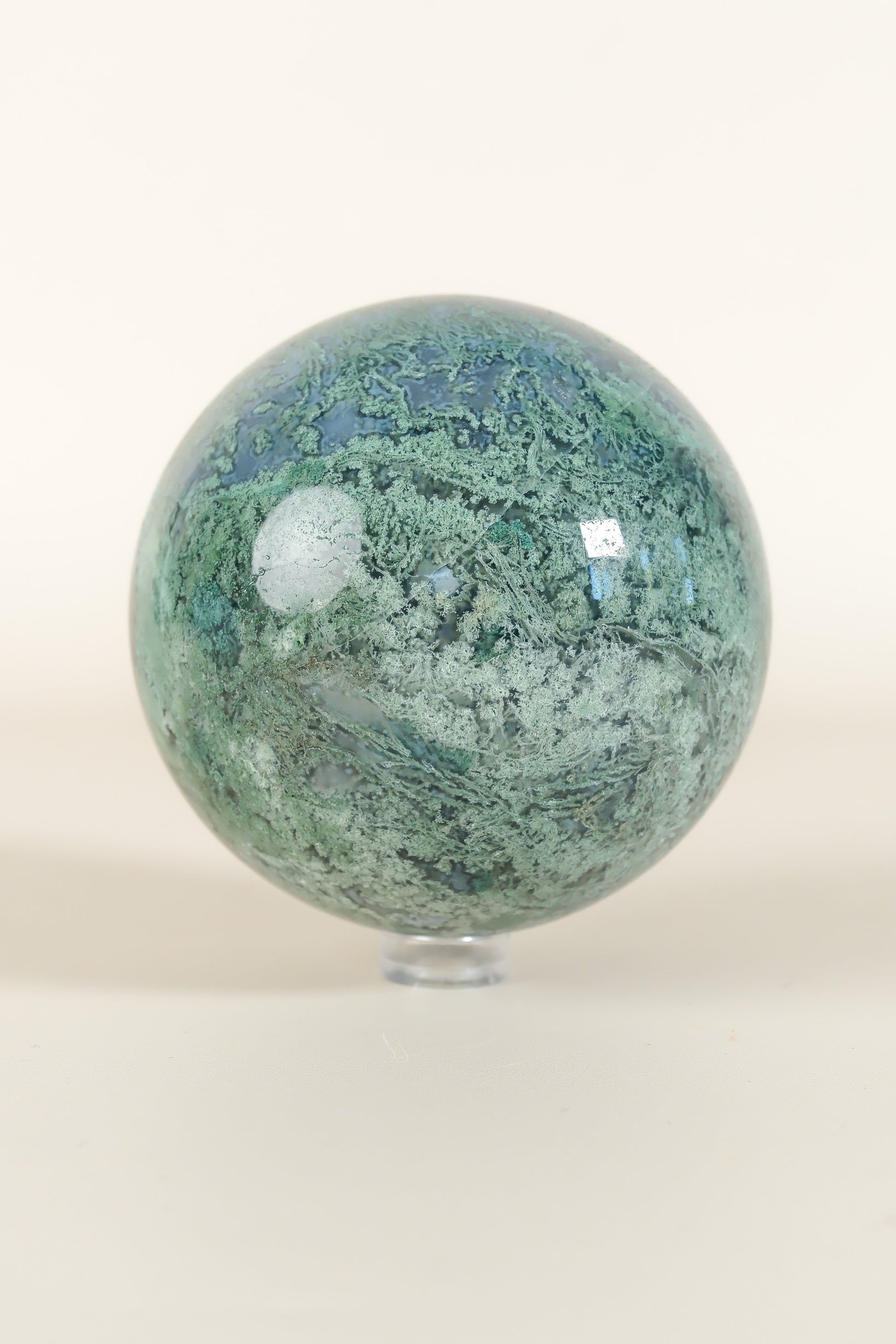 Moss Agate Sphere