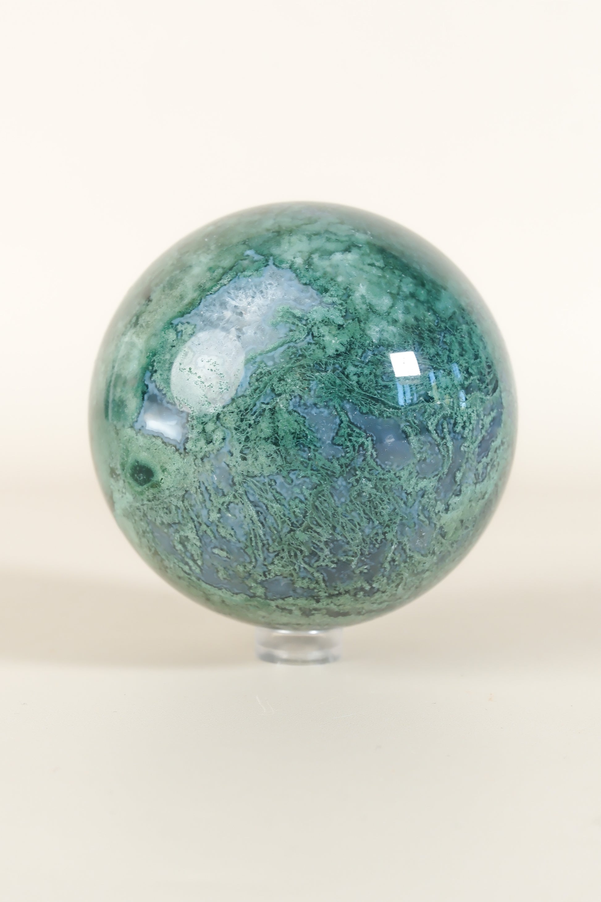 Moss Agate Sphere