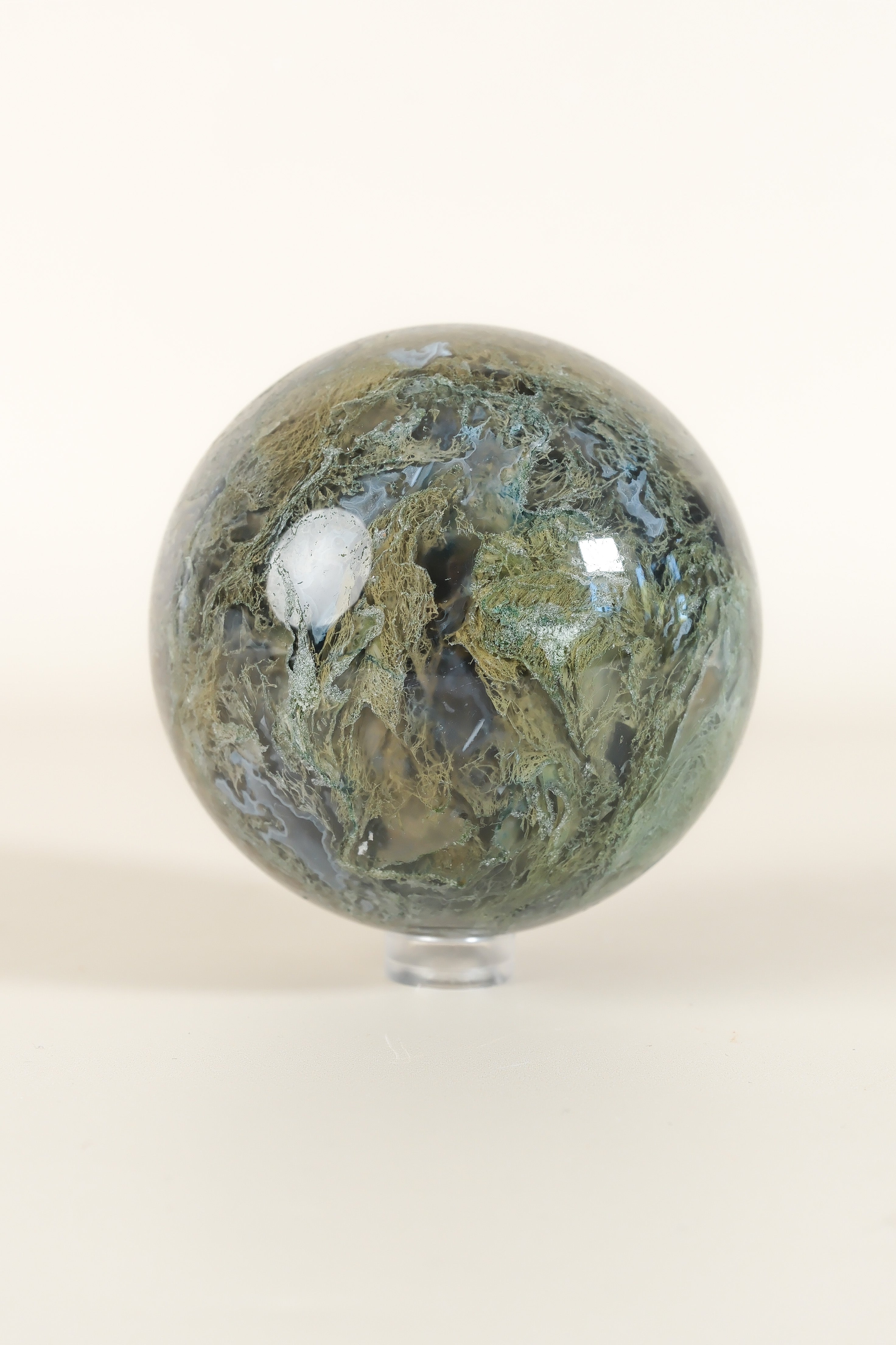 Moss Agate Sphere