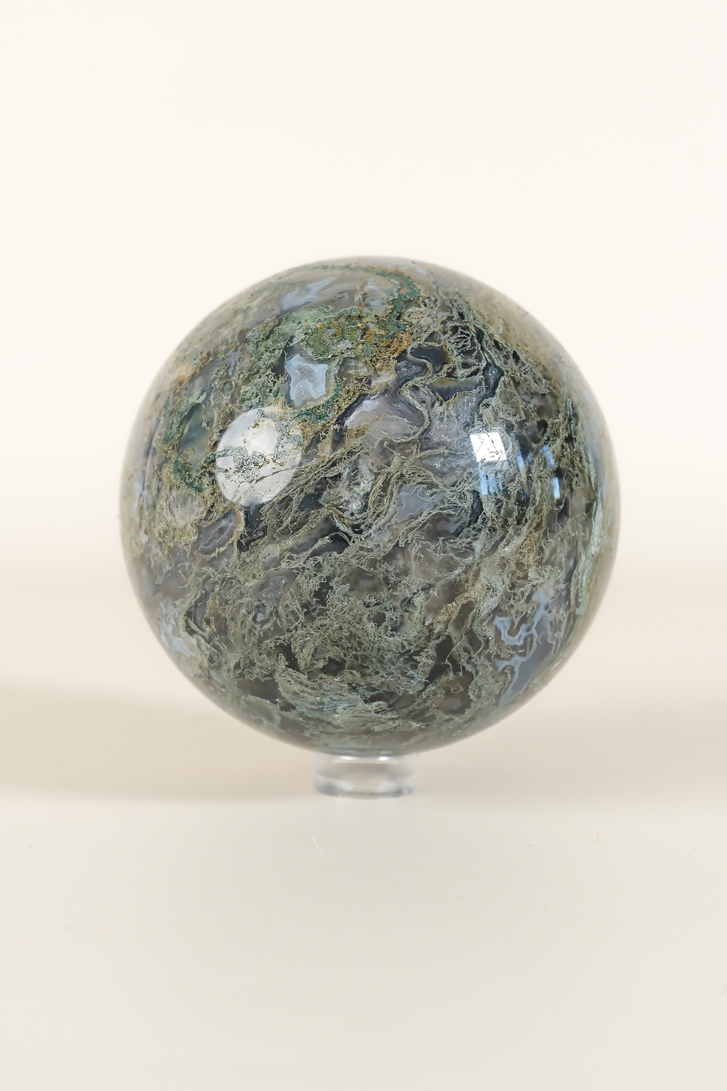 Moss Agate Sphere