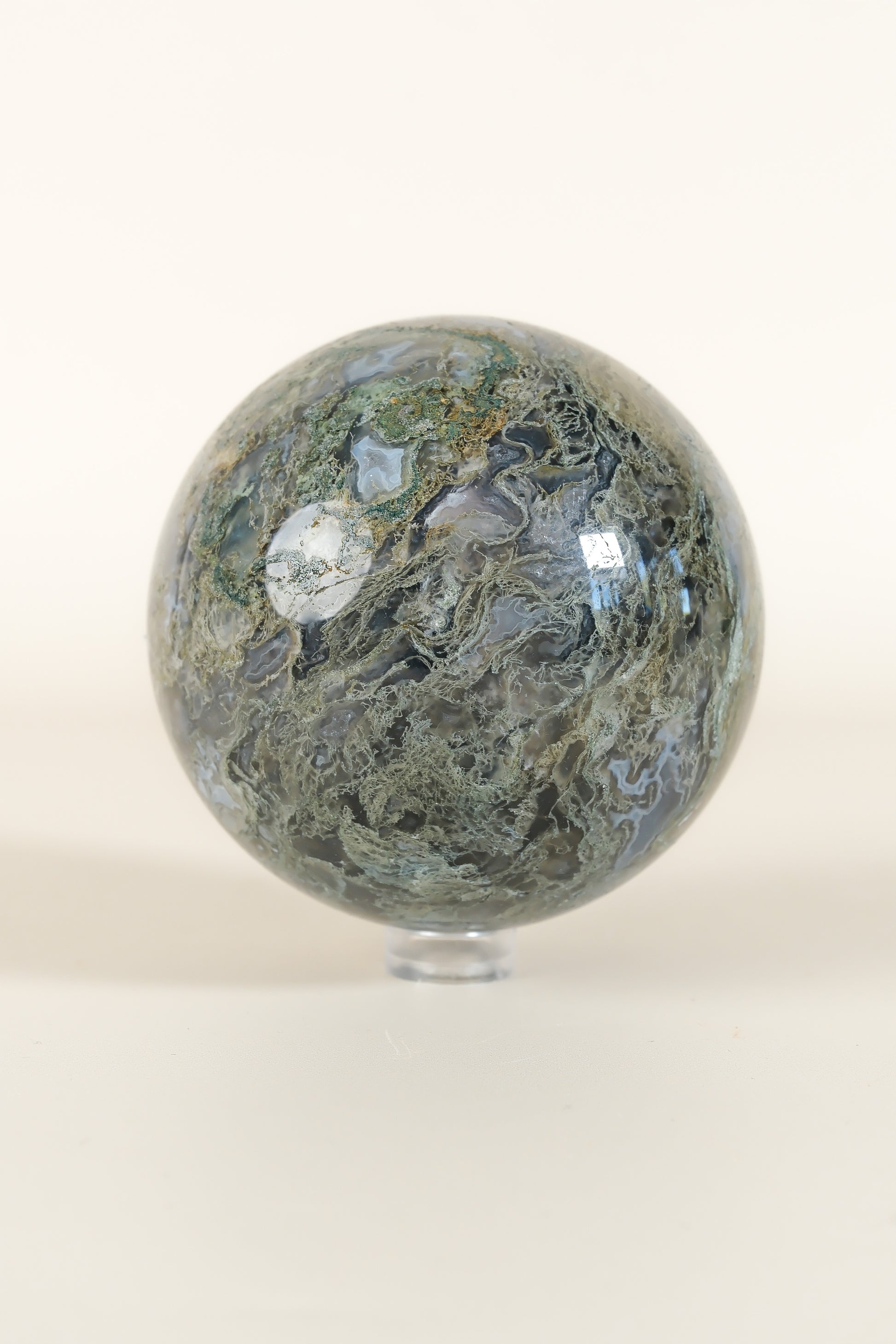 Moss Agate Sphere
