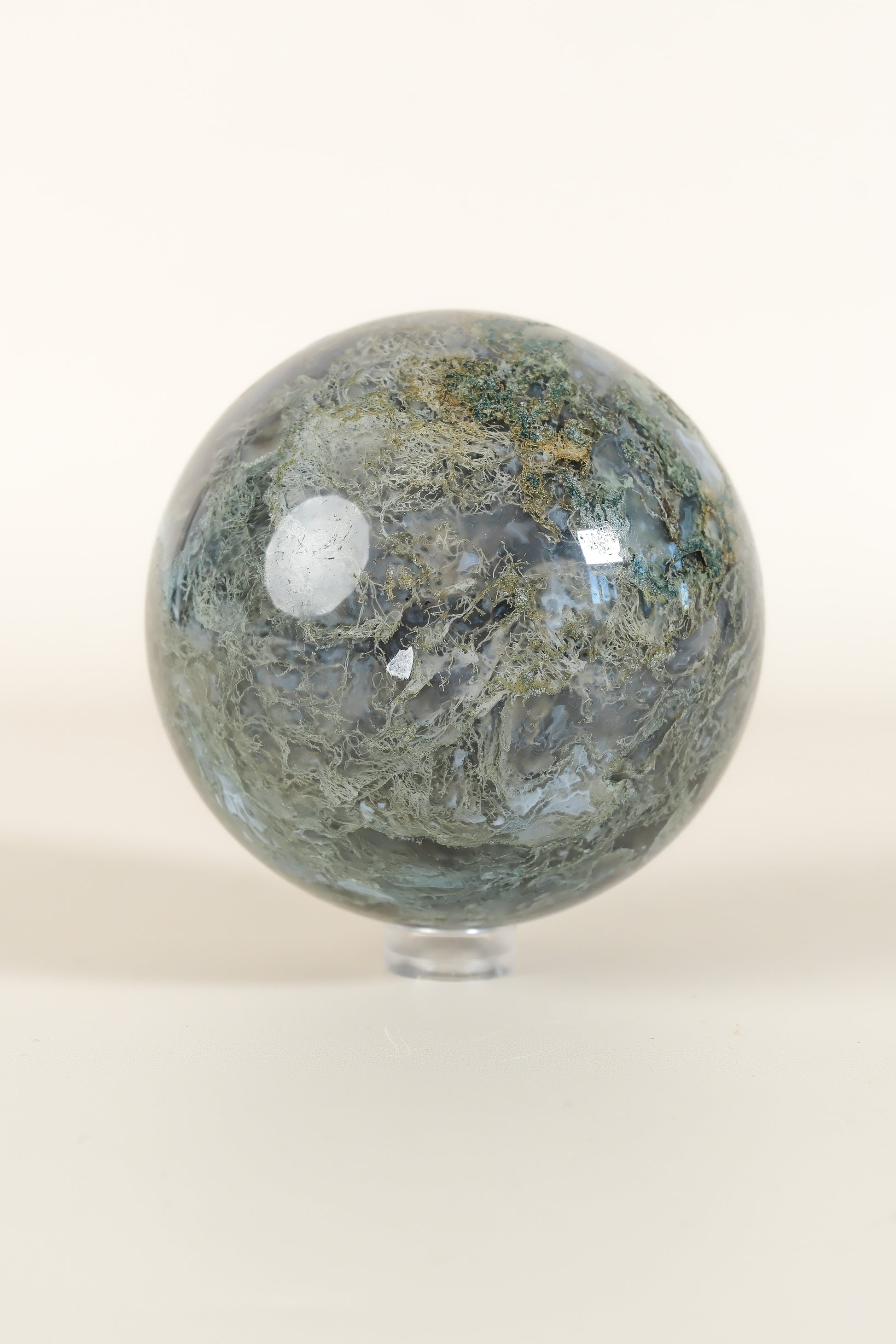 Moss Agate Sphere