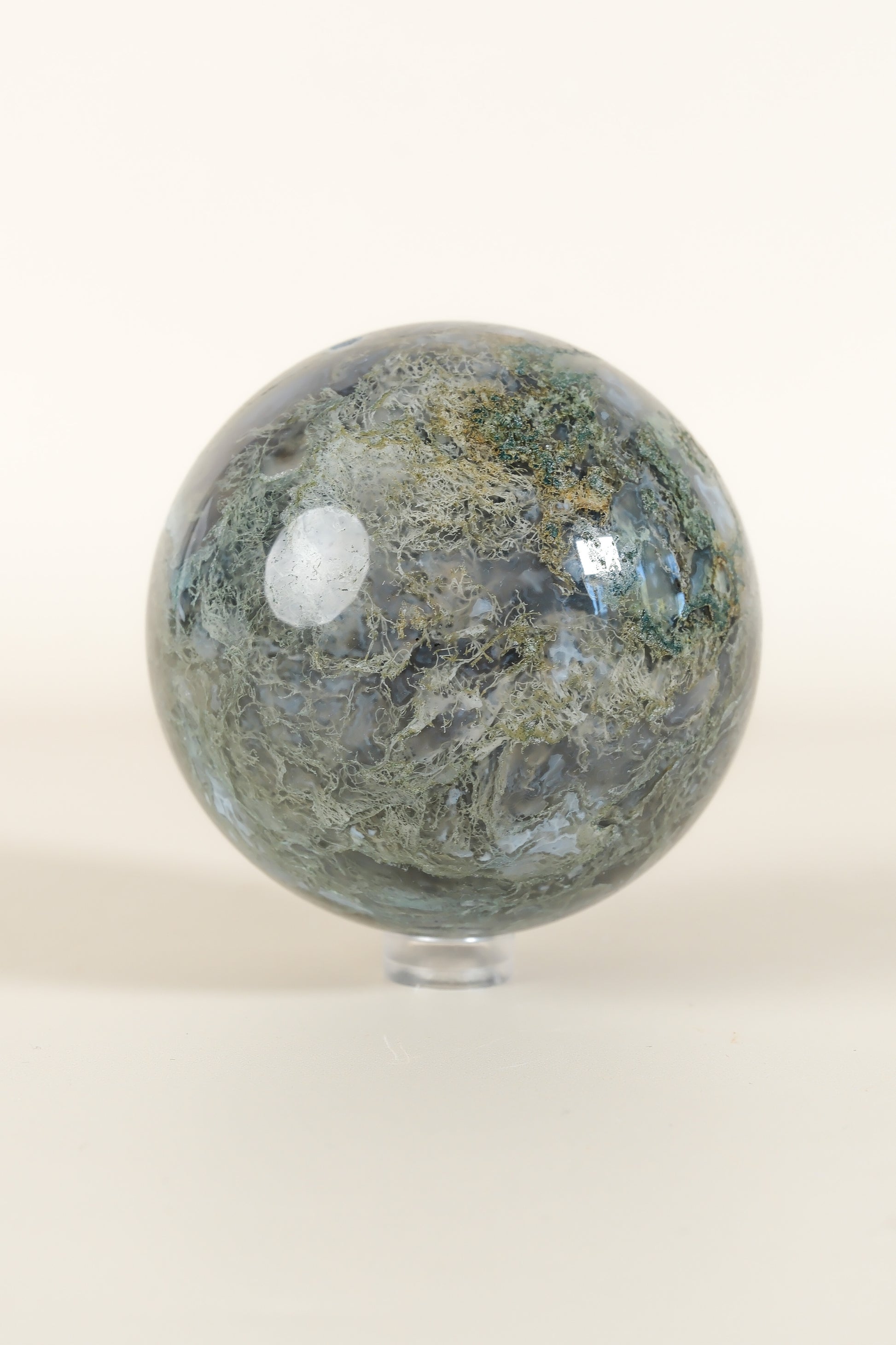 Moss Agate Sphere