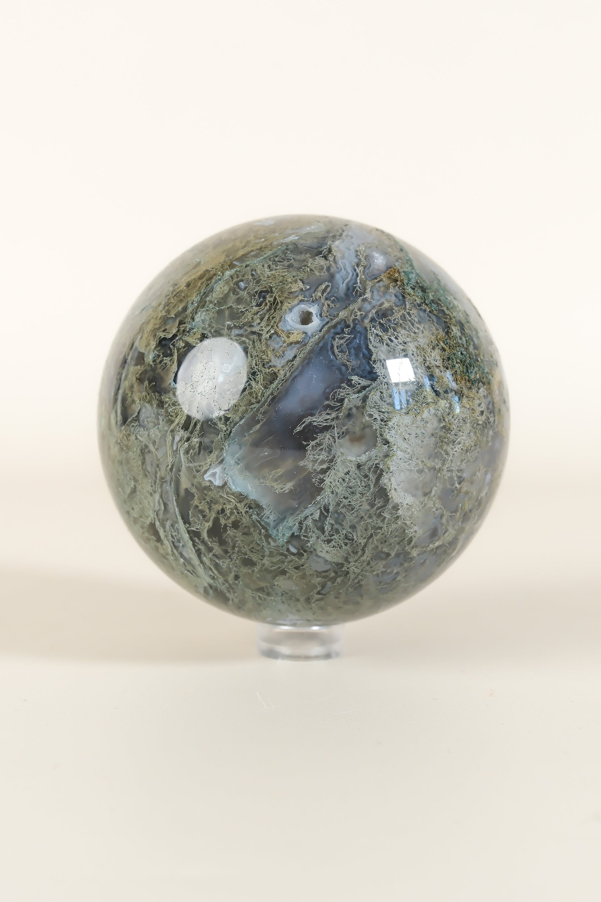 Moss Agate Sphere