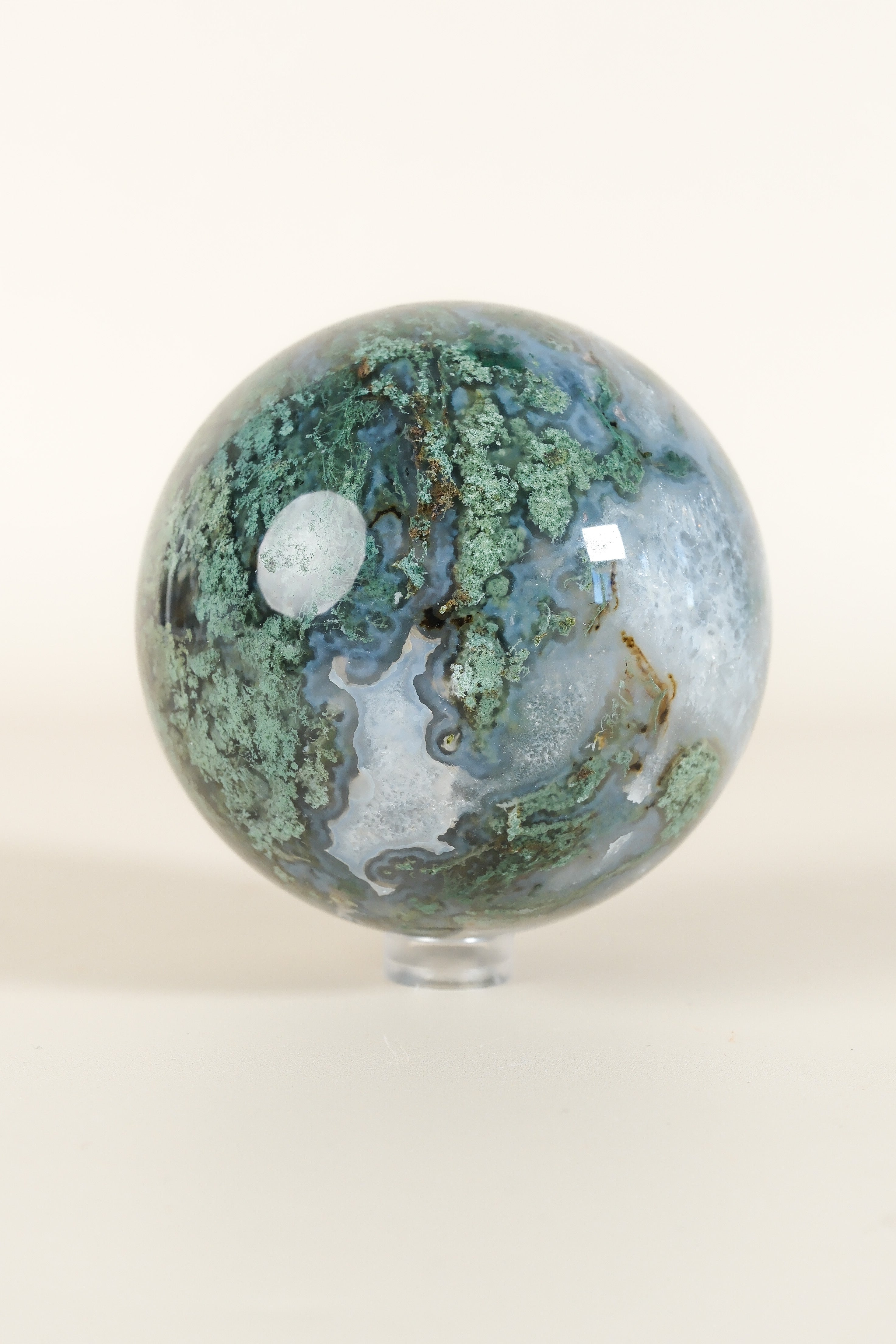 Moss Agate Sphere