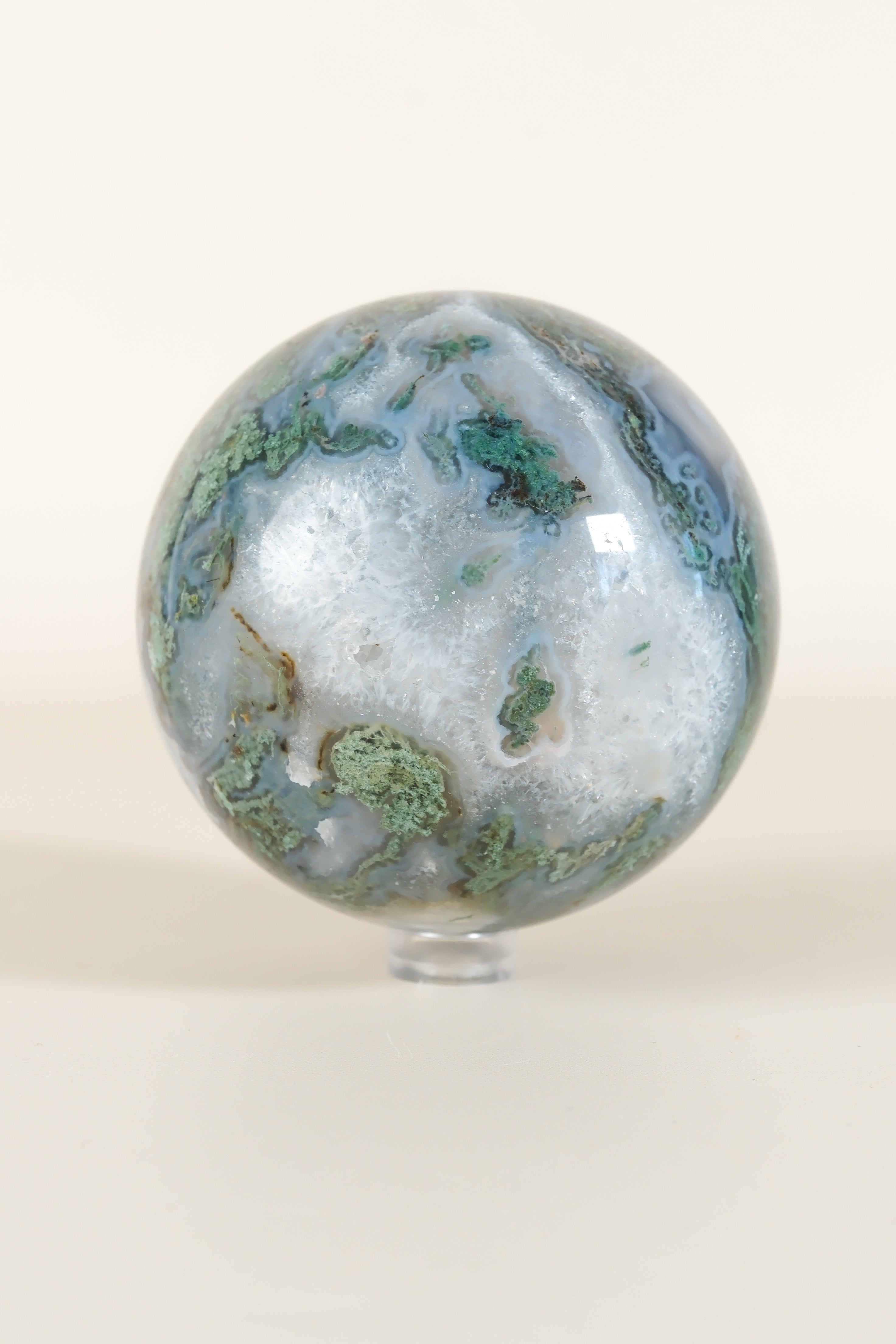 Moss Agate Sphere