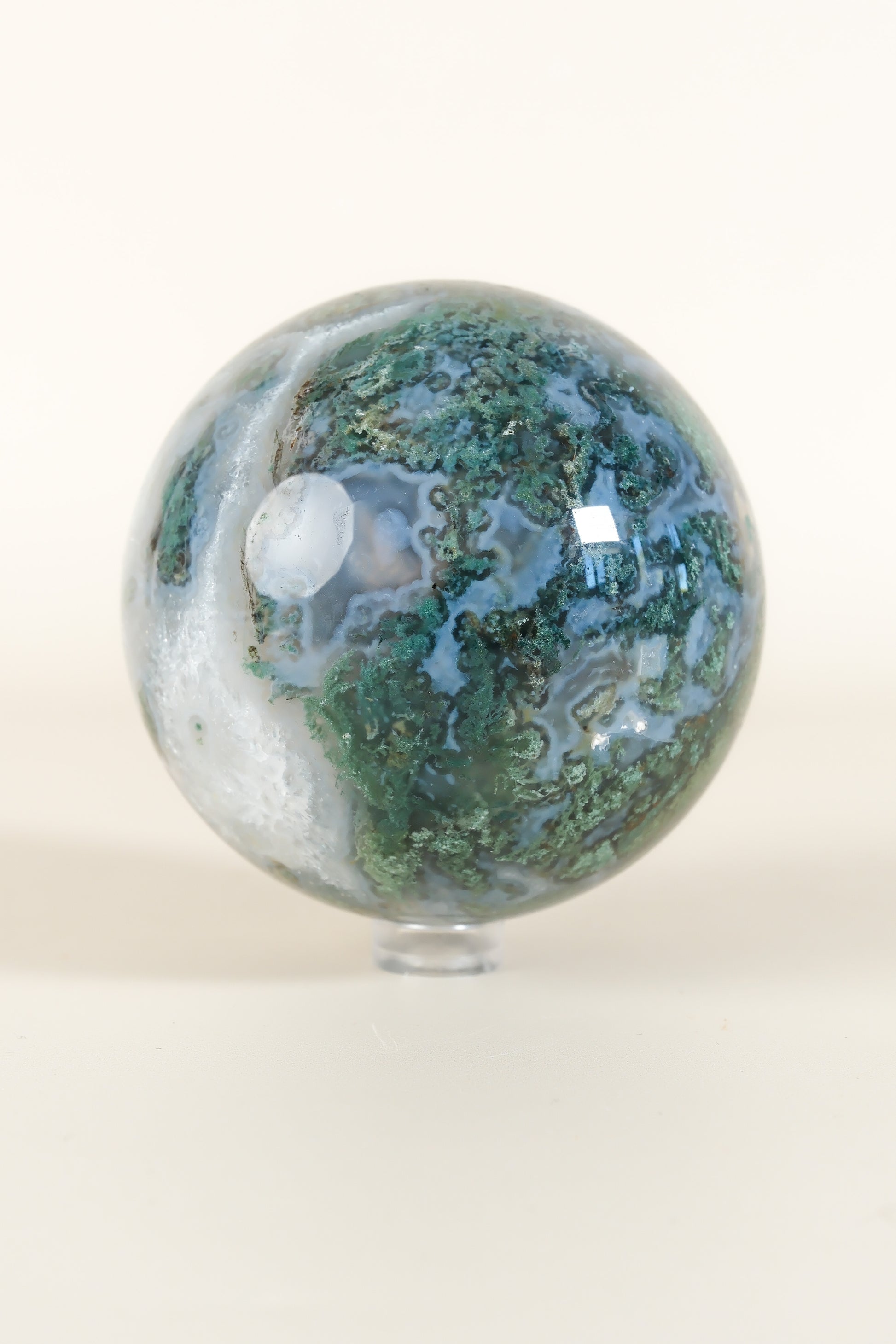Moss Agate Sphere