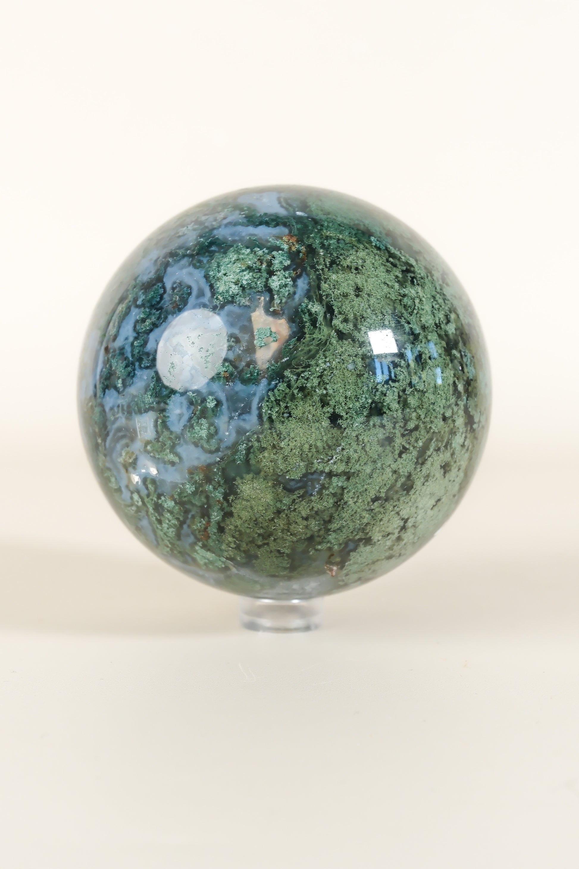 Moss Agate Sphere