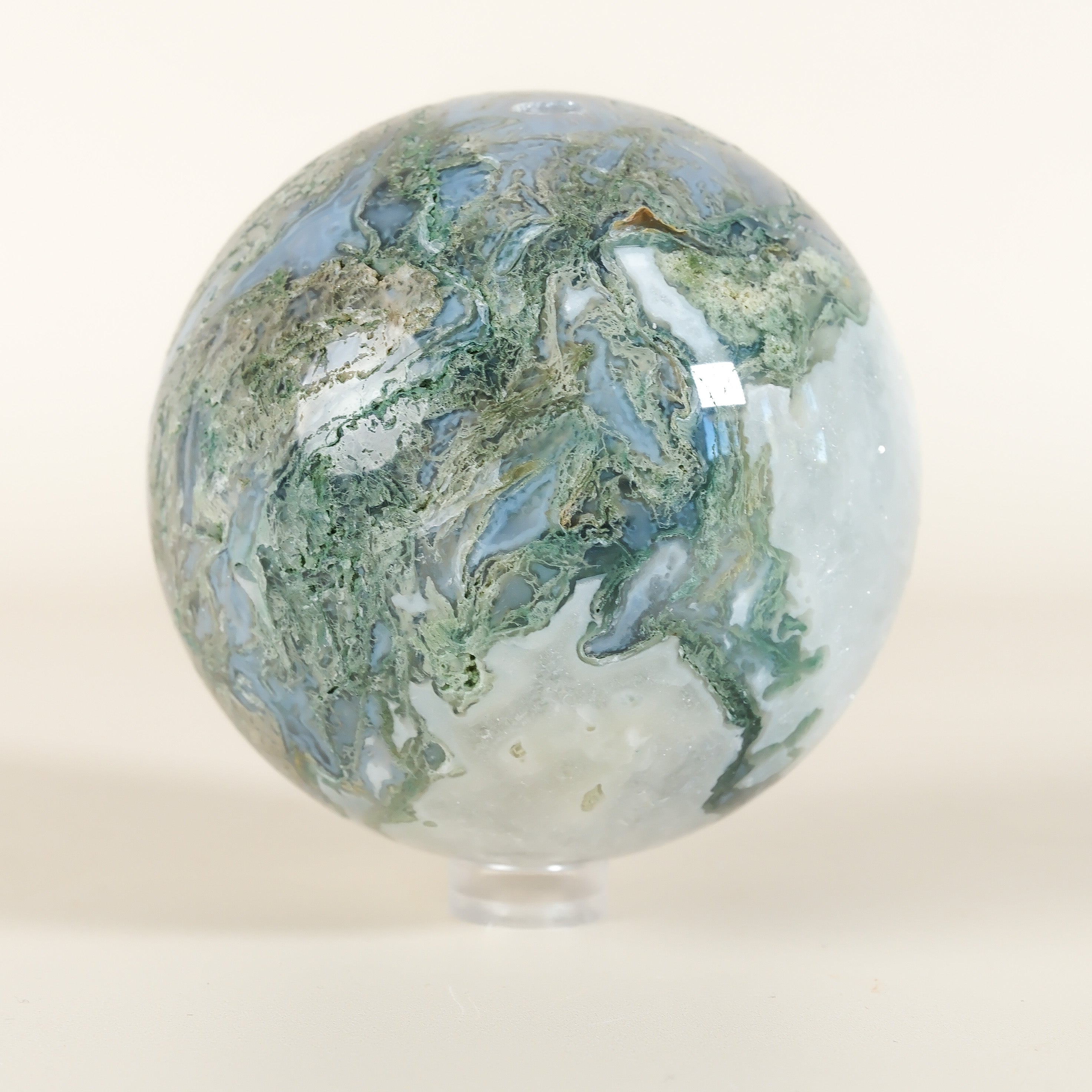 Moss Agate Sphere