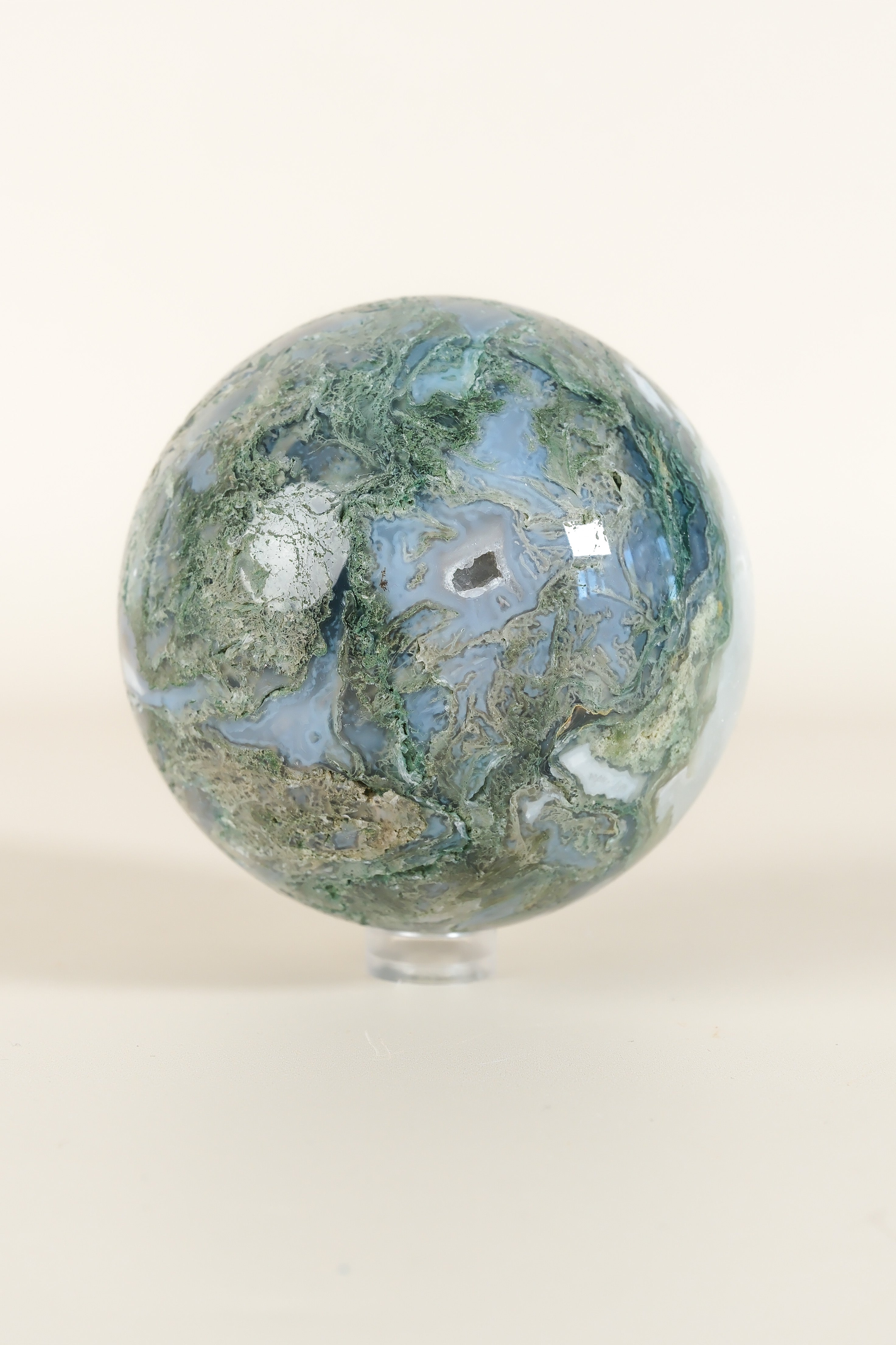 Moss Agate Sphere