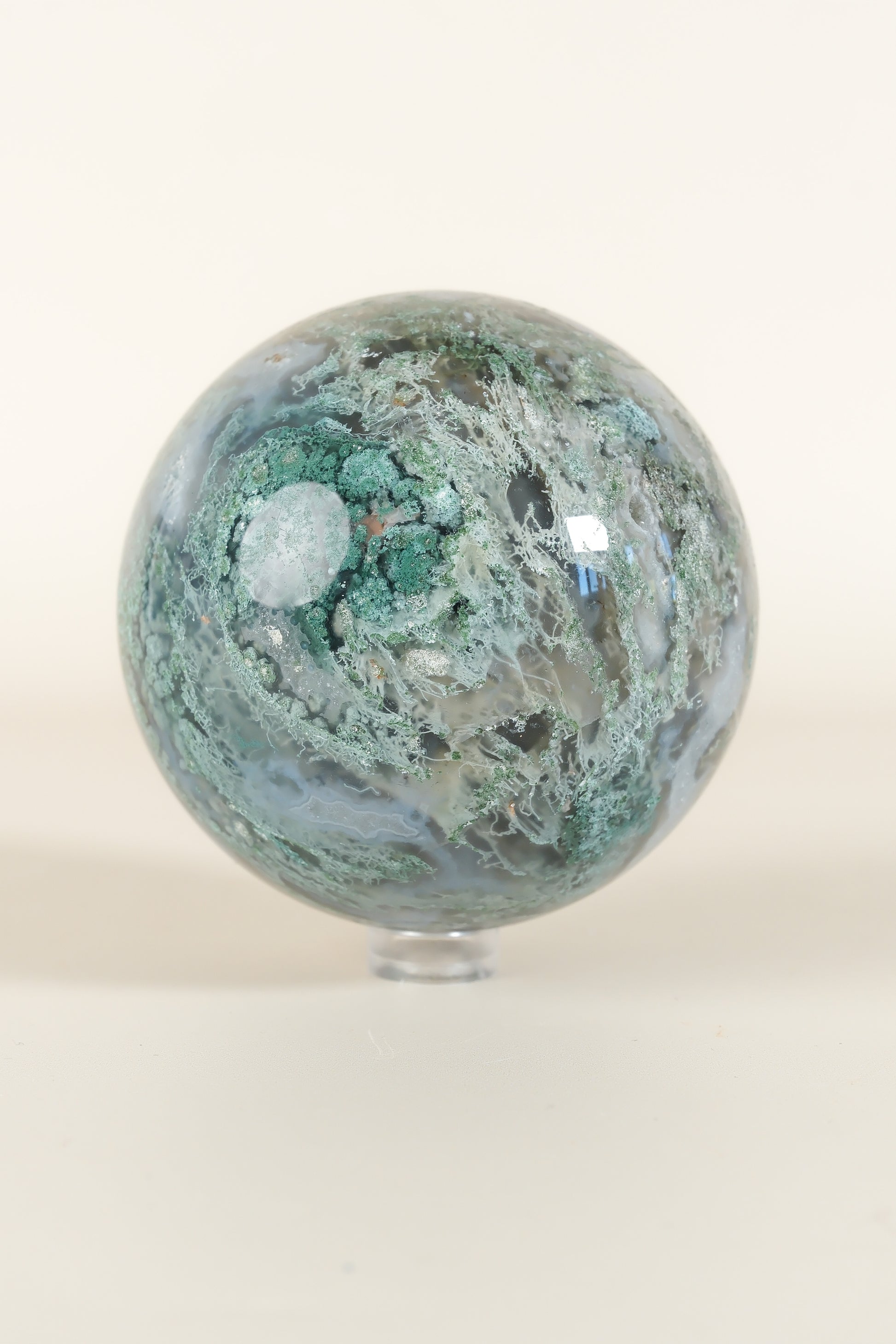 Moss Agate Sphere