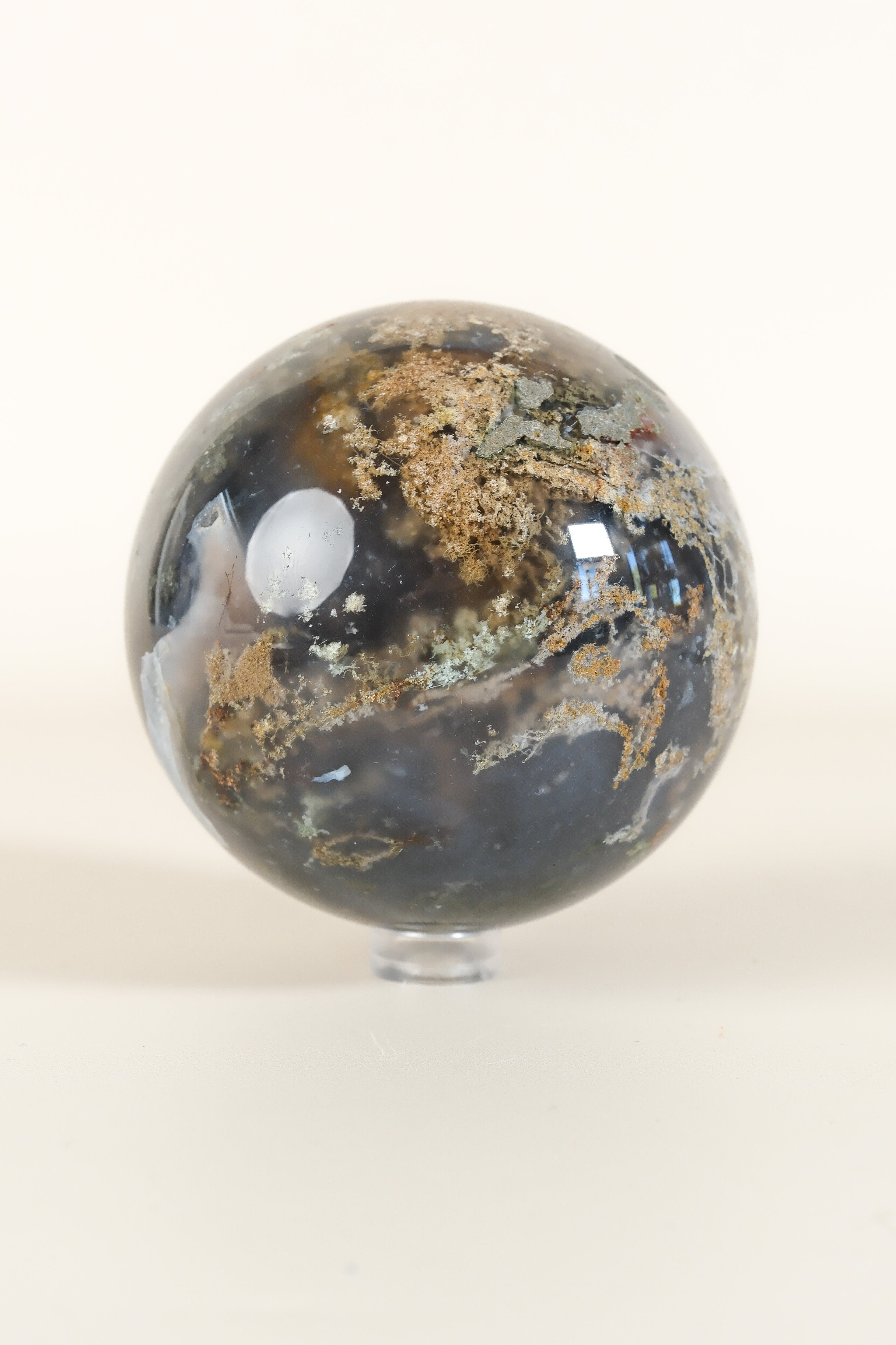 Moss Agate Sphere