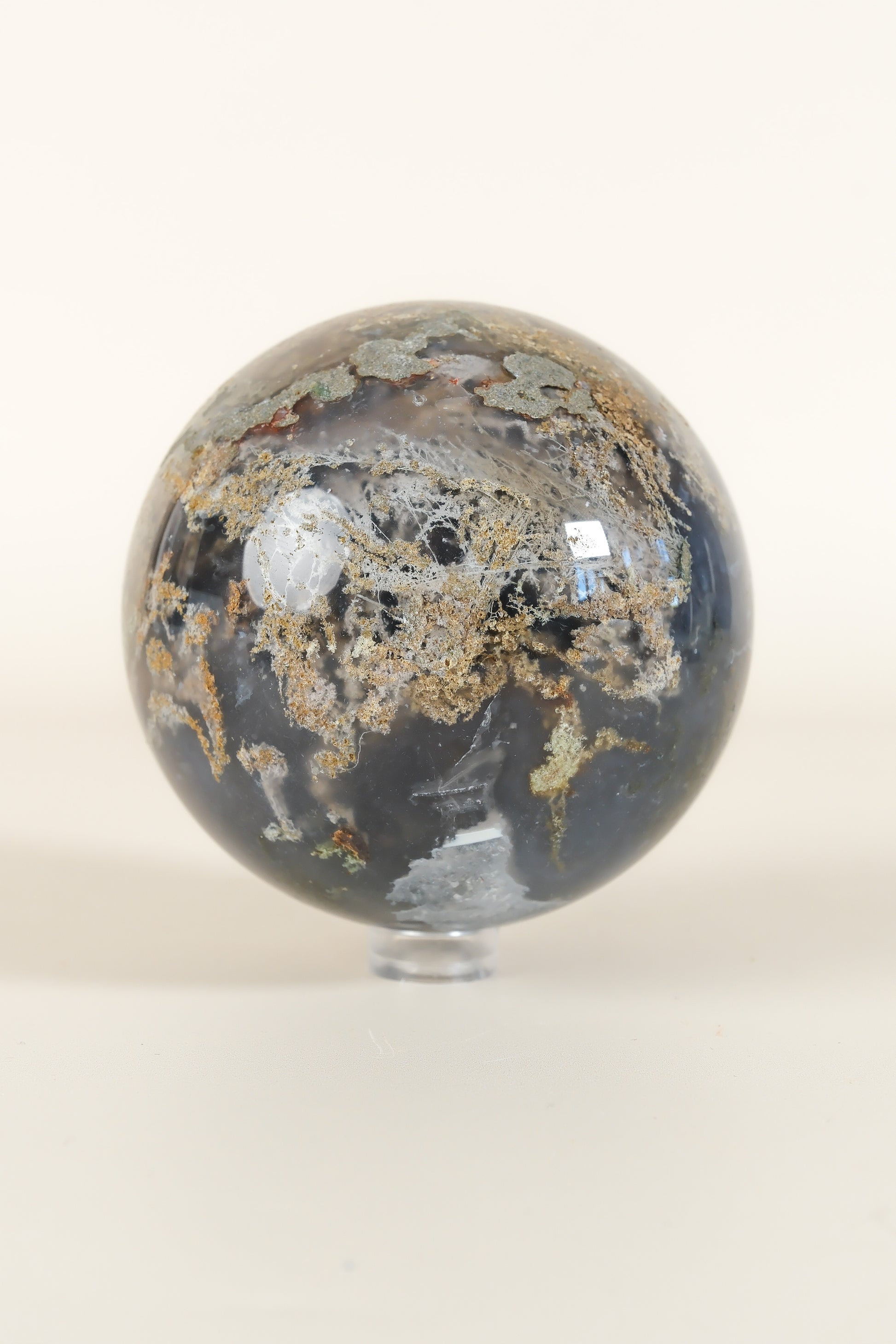 Moss Agate Sphere