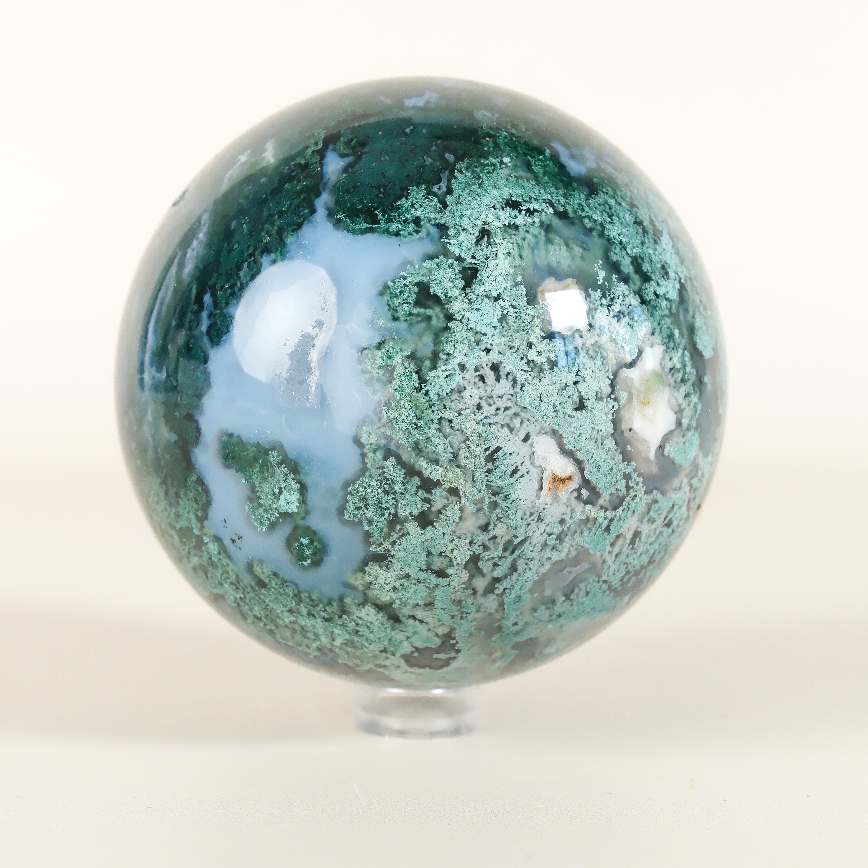 Moss Agate Sphere