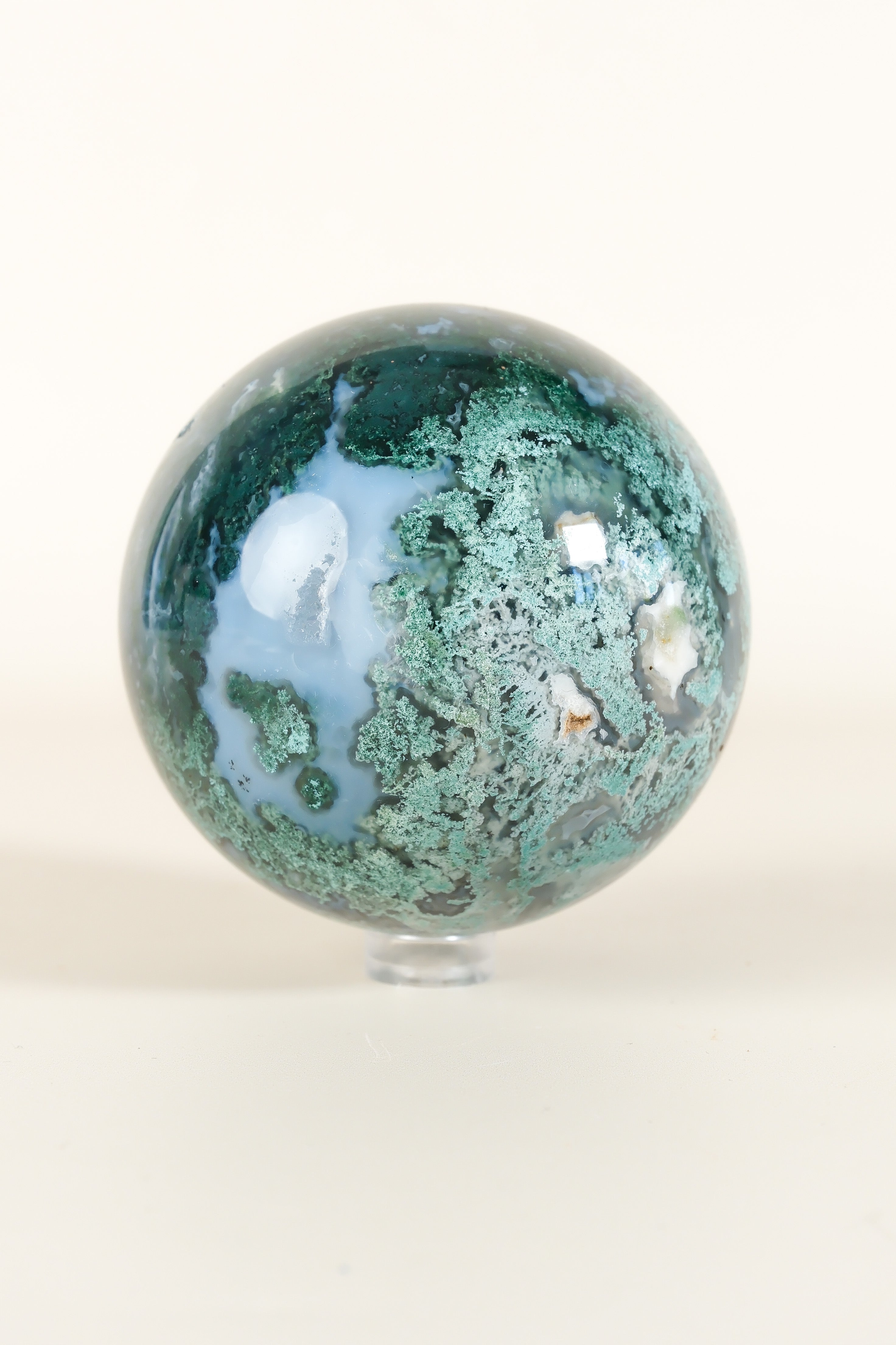 Moss Agate Sphere