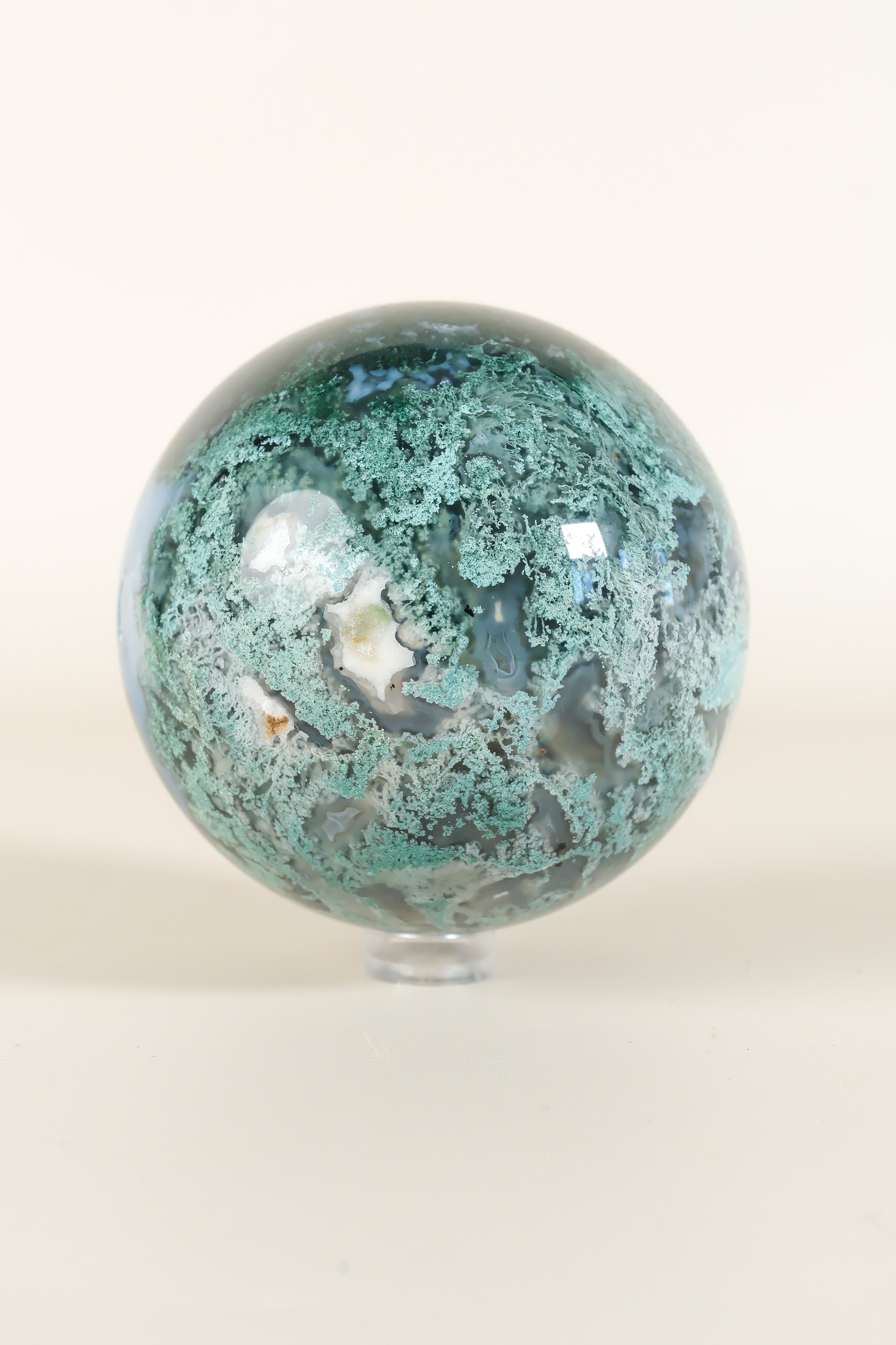 Moss Agate Sphere