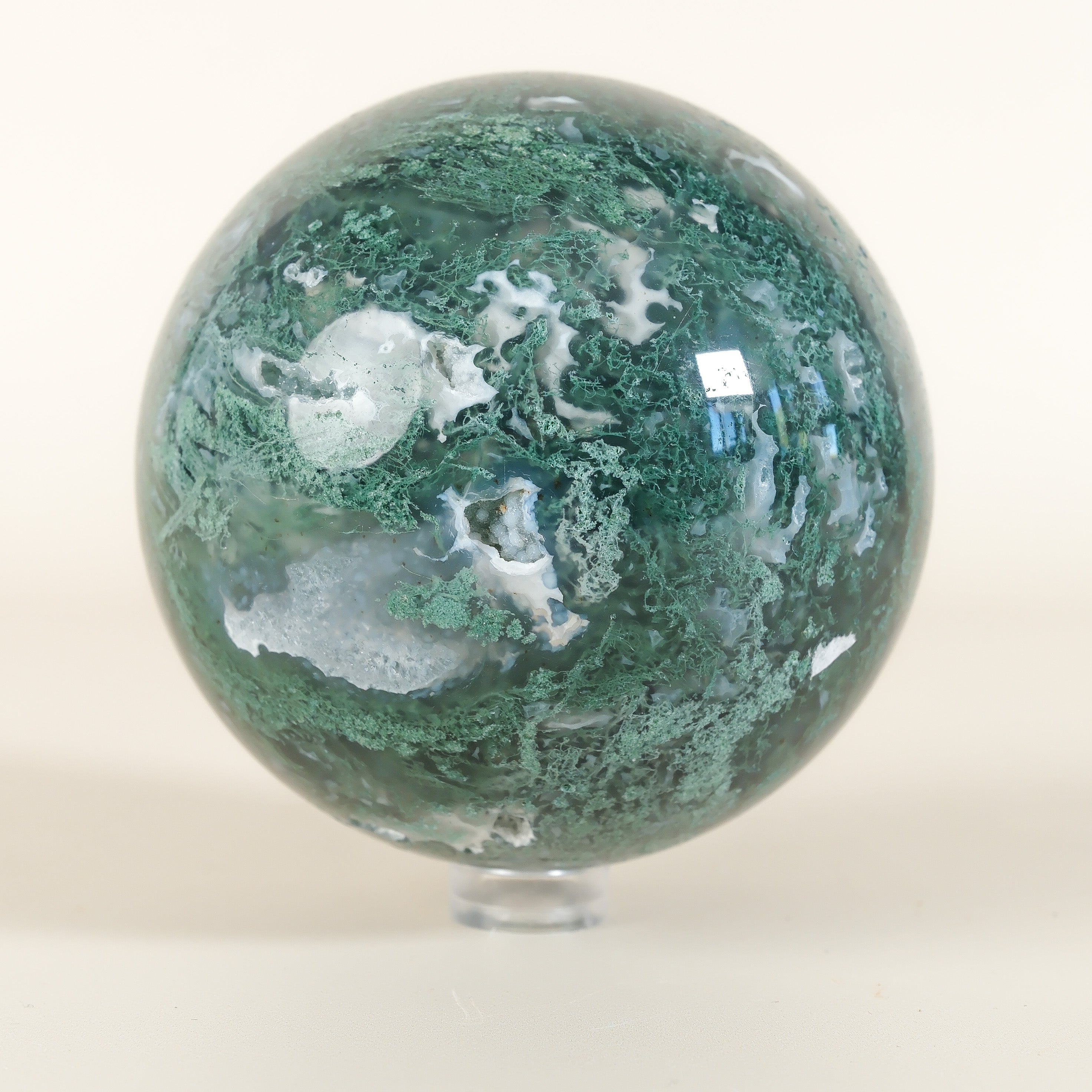 Moss Agate Sphere