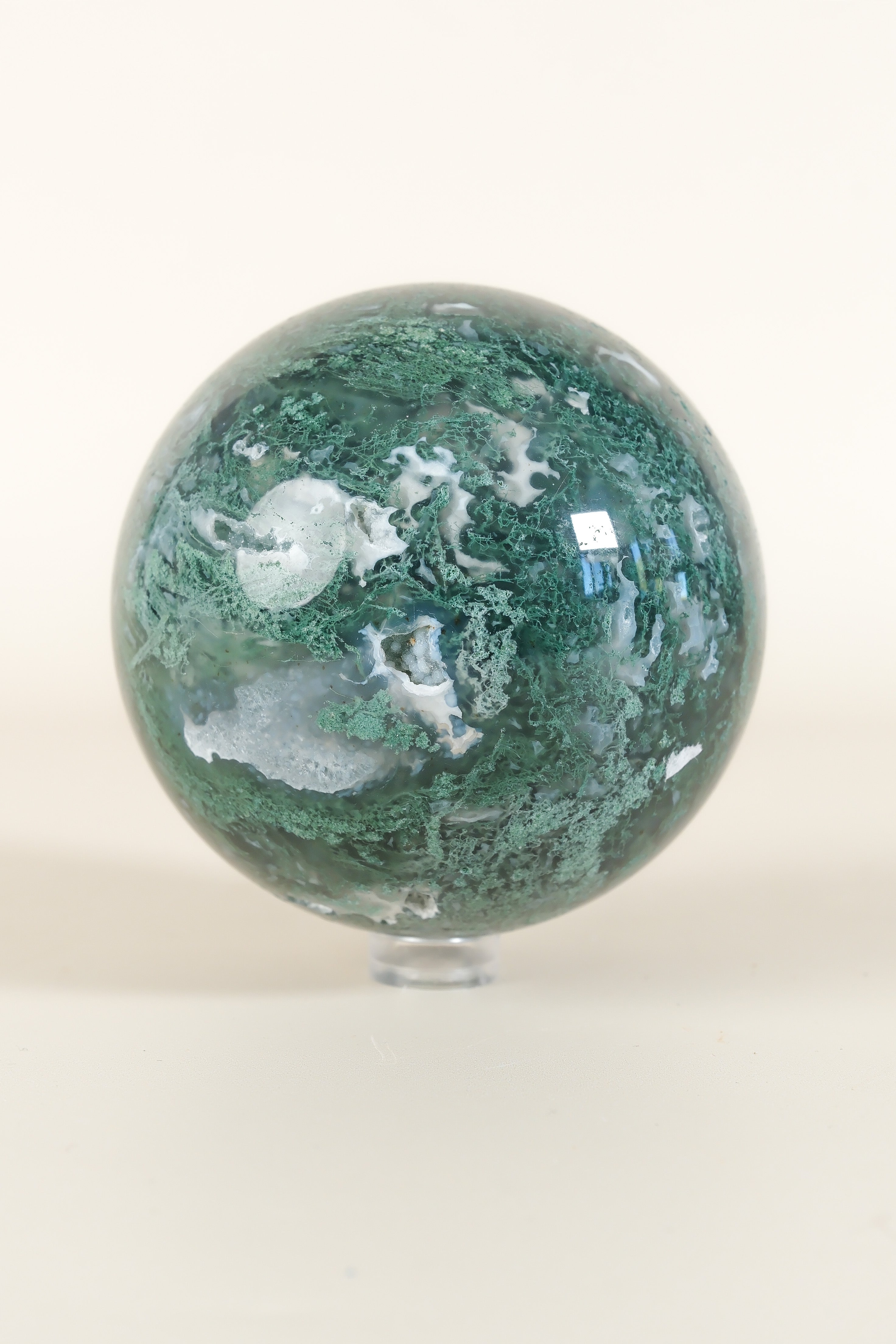 Moss Agate Sphere