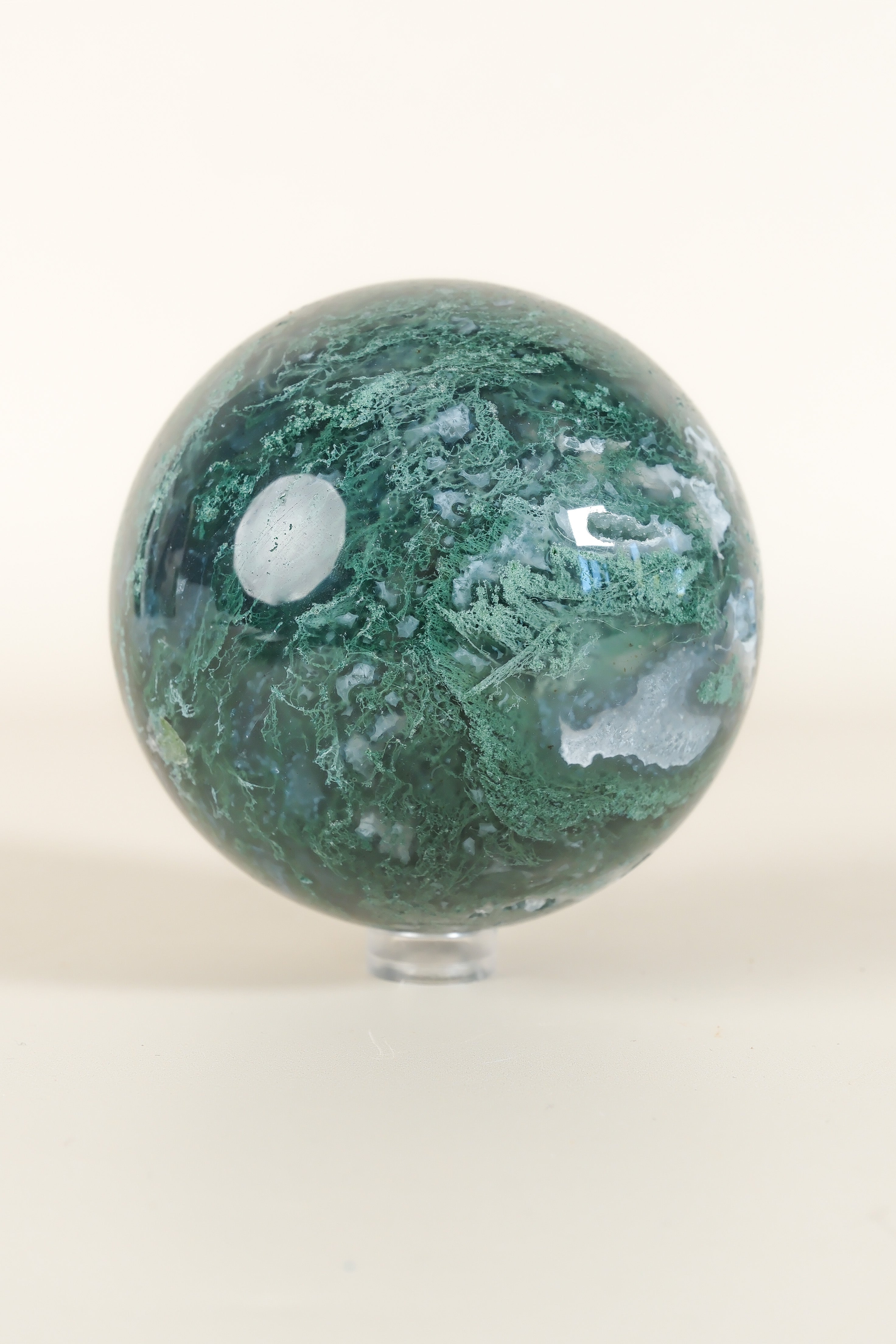 Moss Agate Sphere