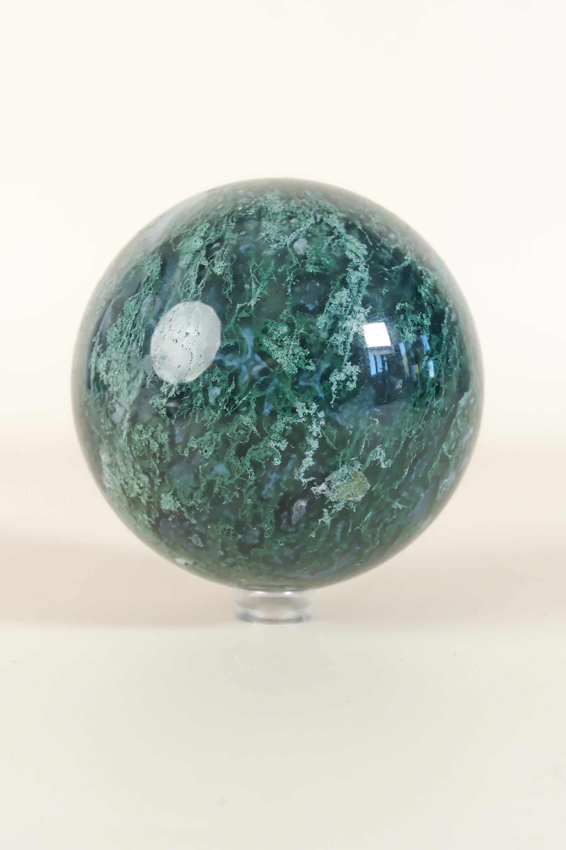 Moss Agate Sphere