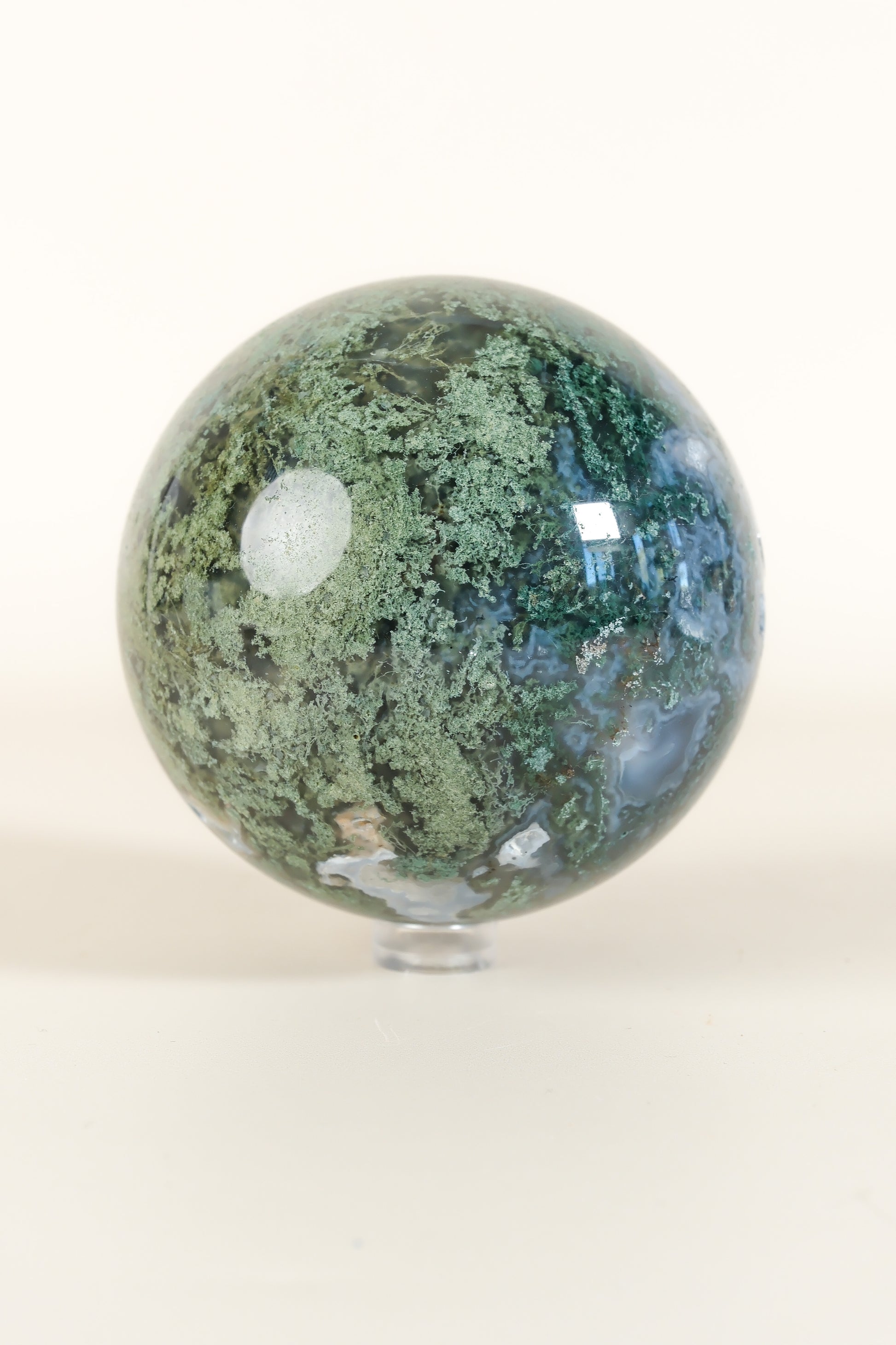 Moss Agate Sphere
