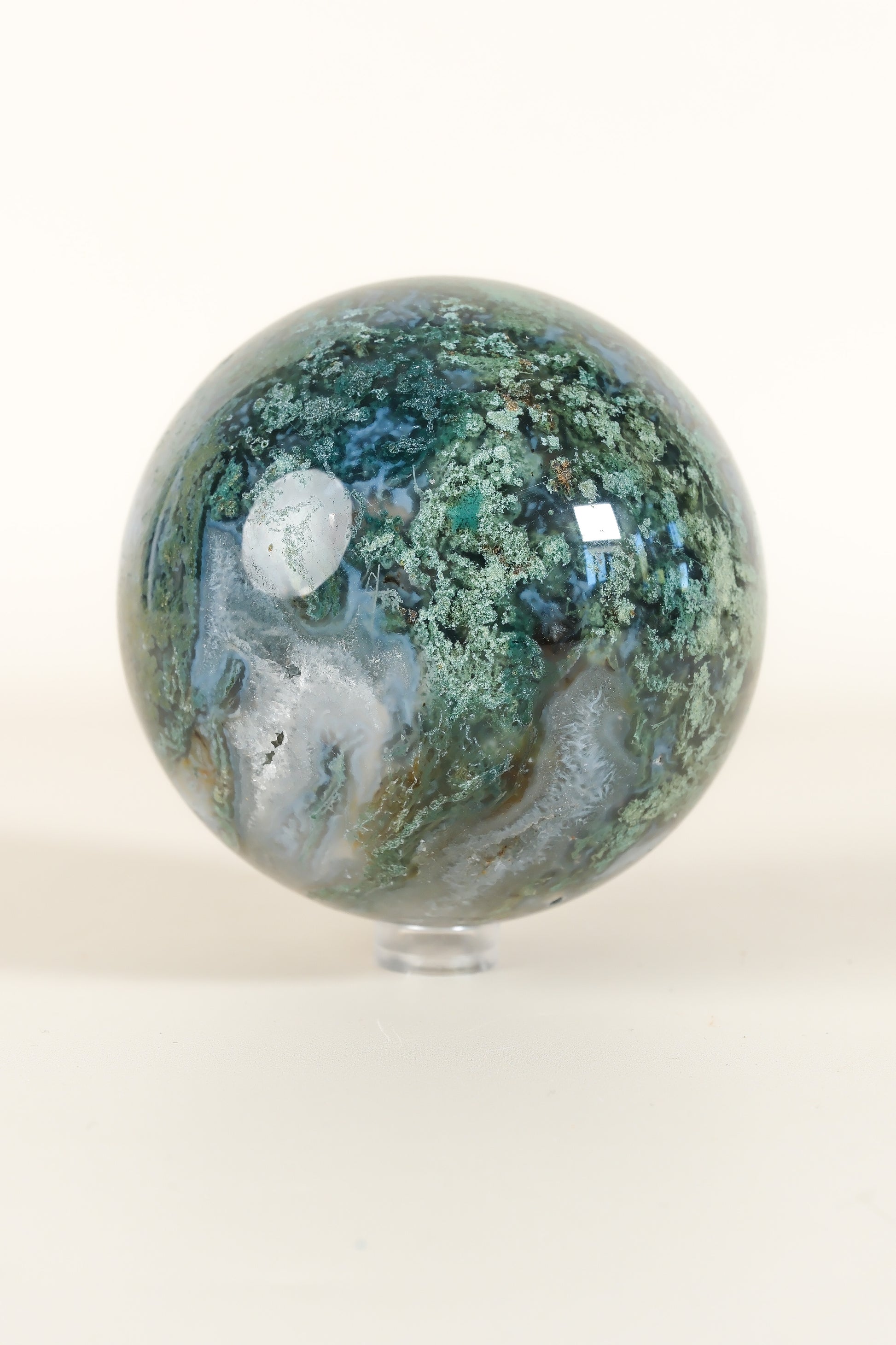 Moss Agate Sphere
