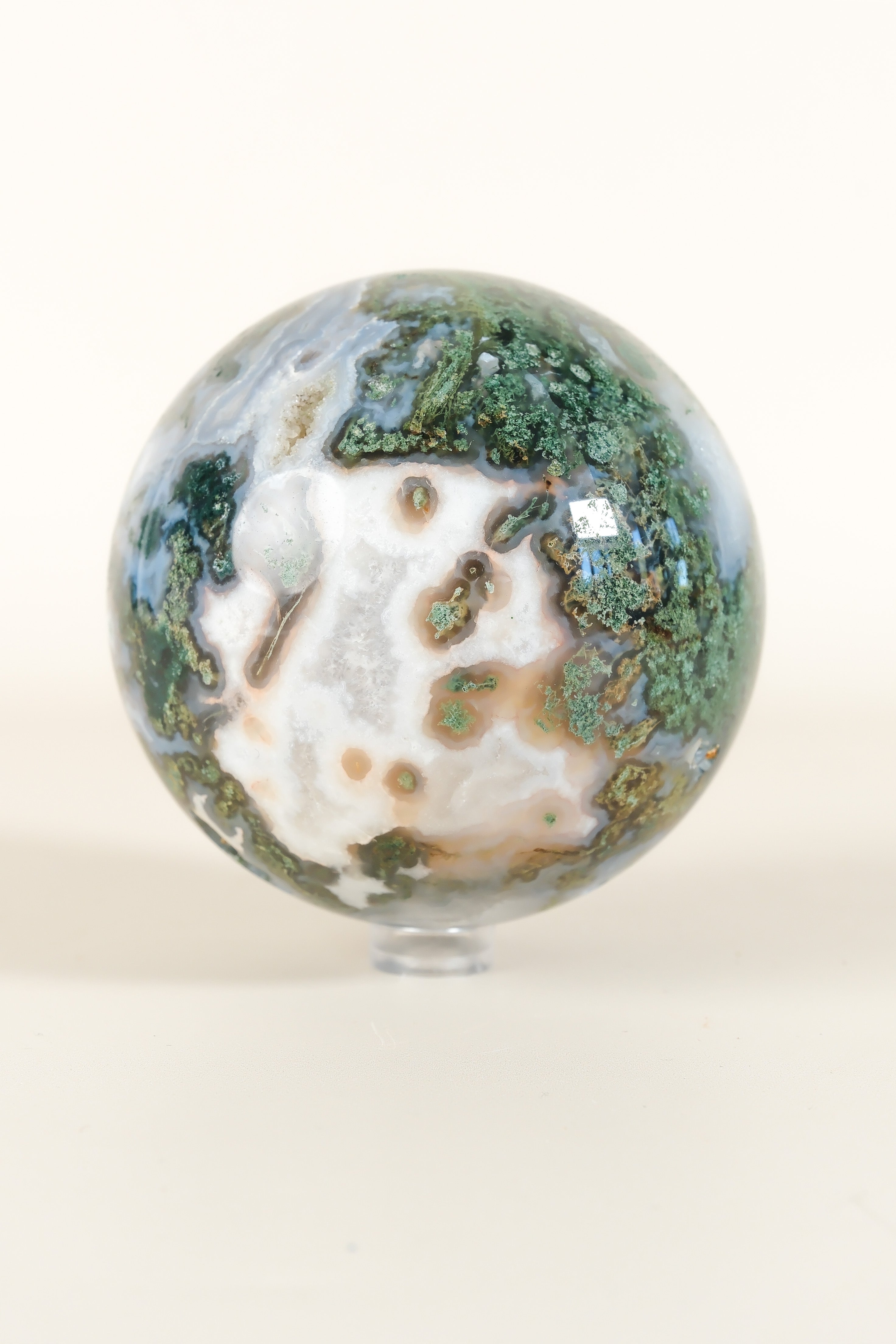 Moss Agate Sphere