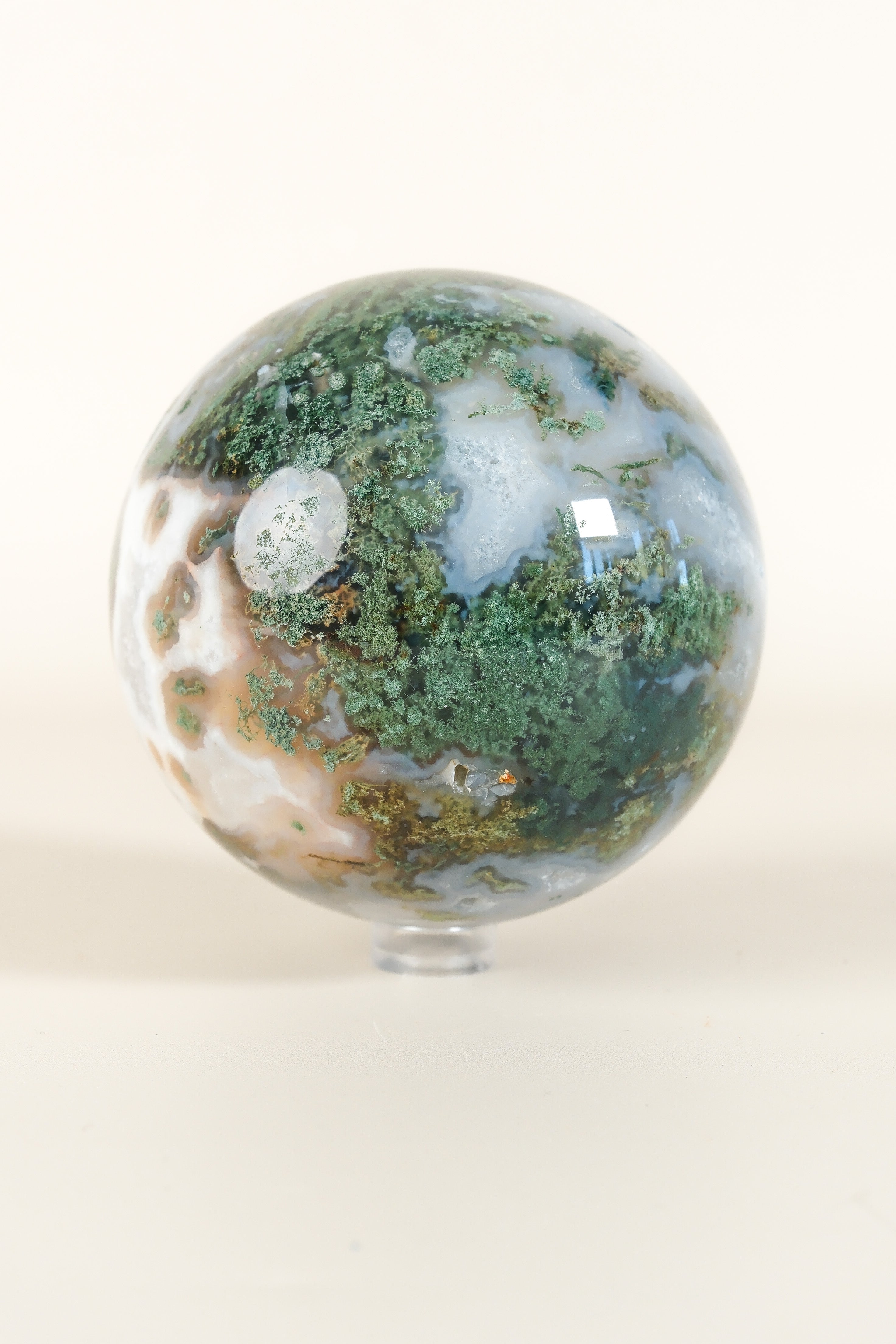 Moss Agate Sphere