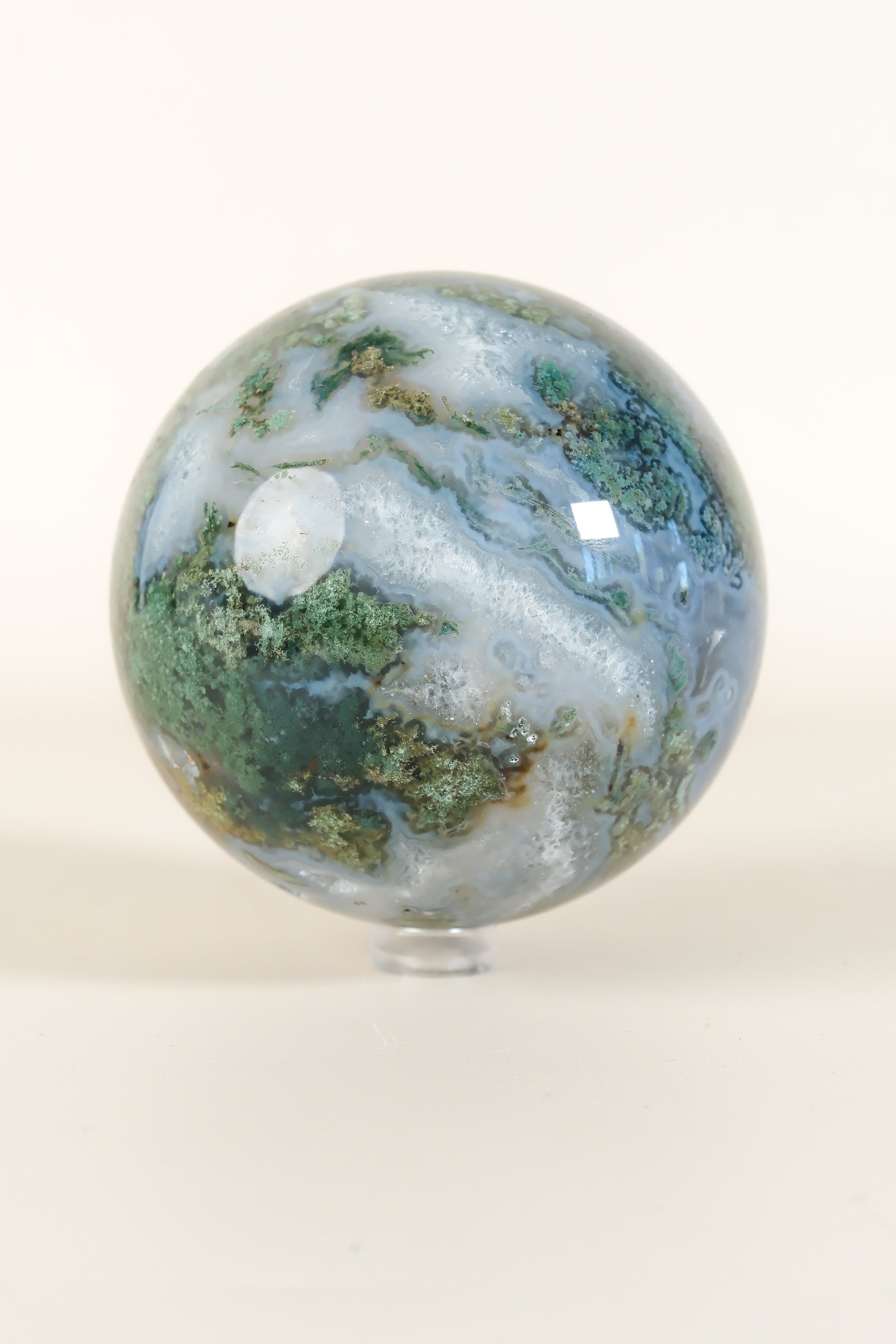 Moss Agate Sphere