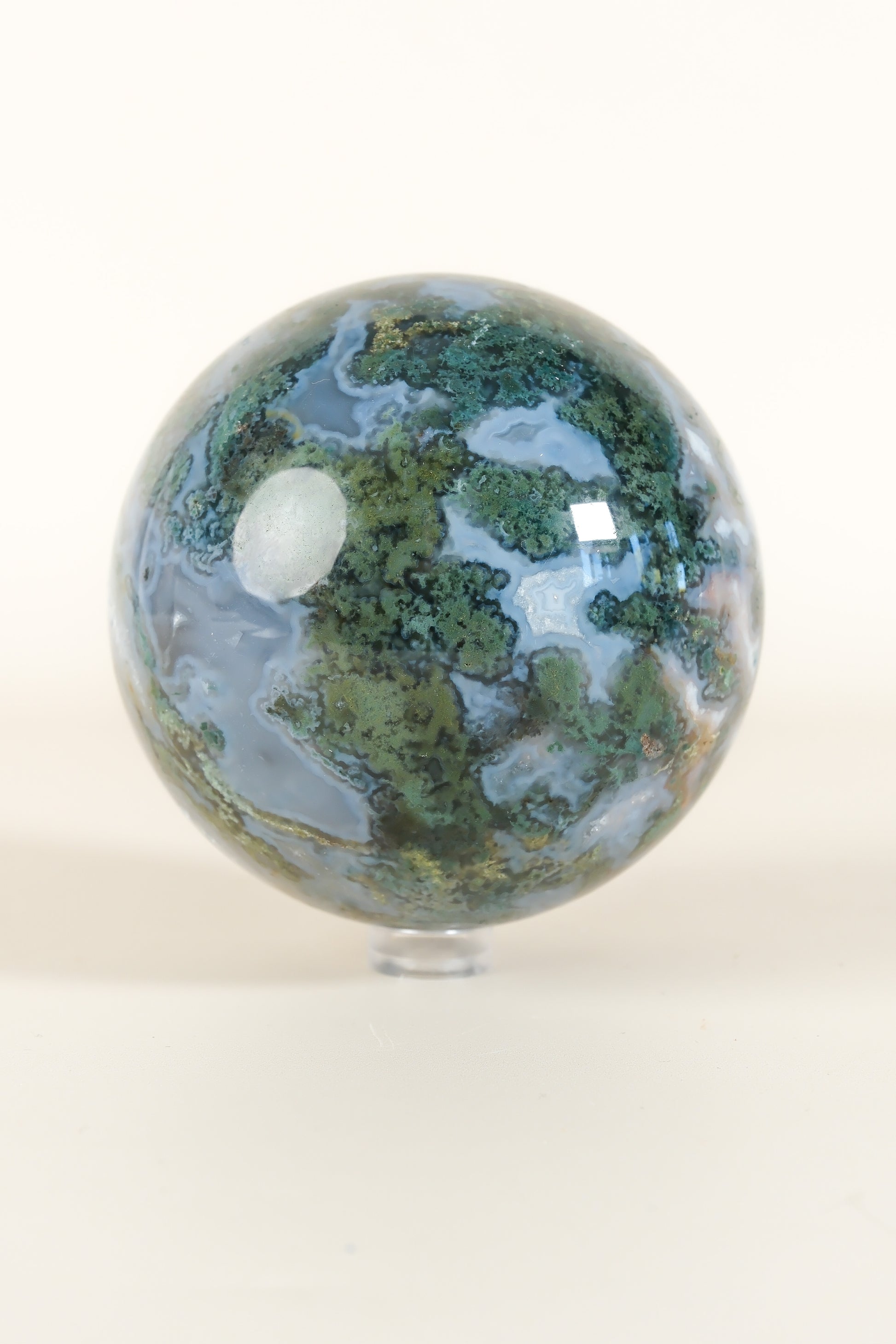 Moss Agate Sphere